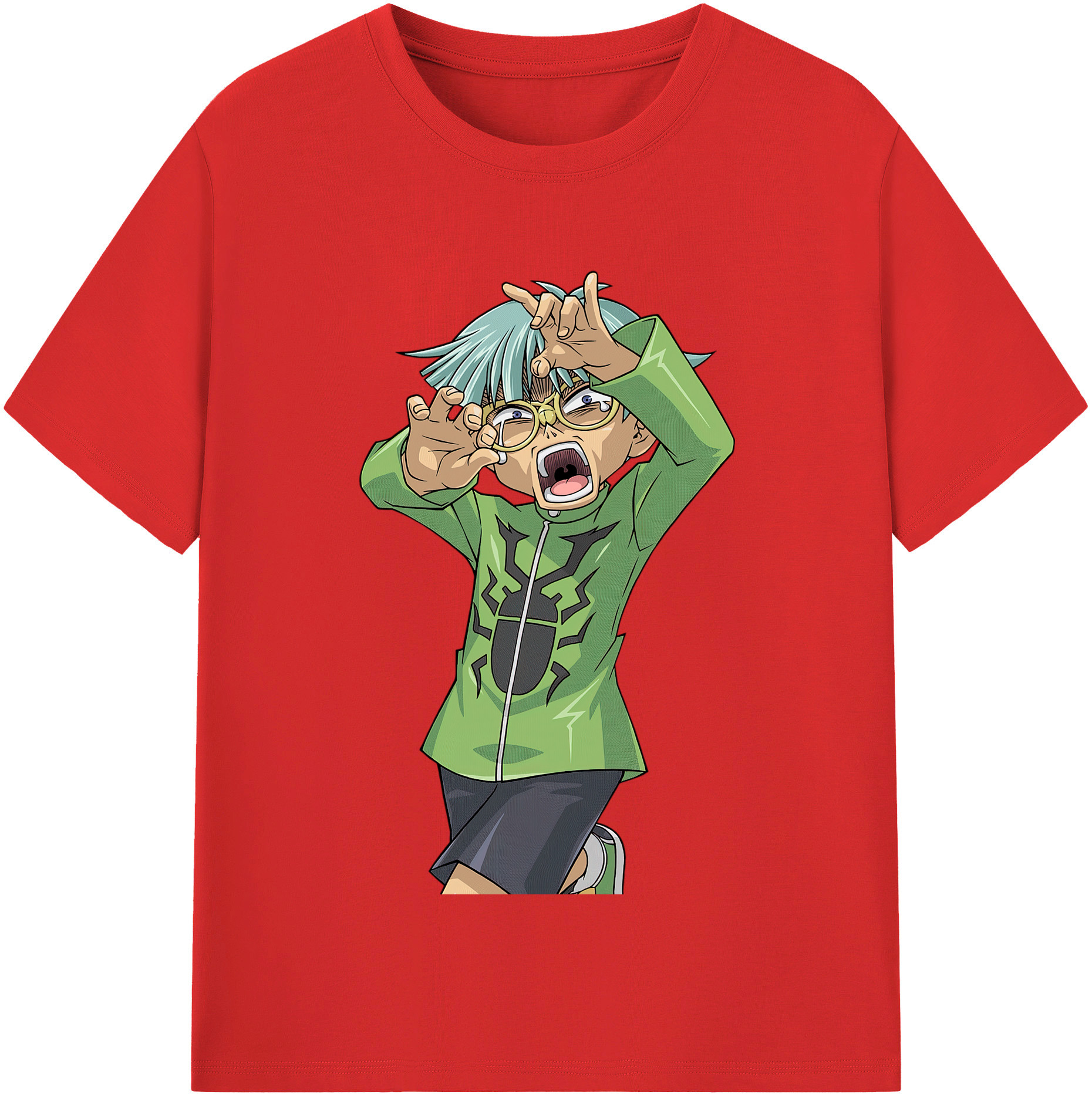 （画像用） 遊☆戯☆王 Yu-Gi-Oh! レディースカジュアルプリントTシャツ（綿100％）