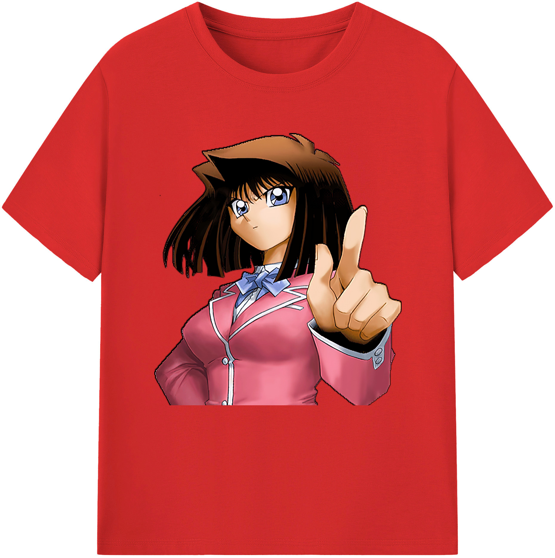 （画像用） 遊☆戯☆王 Yu-Gi-Oh! レディースカジュアルプリントTシャツ（綿100％）