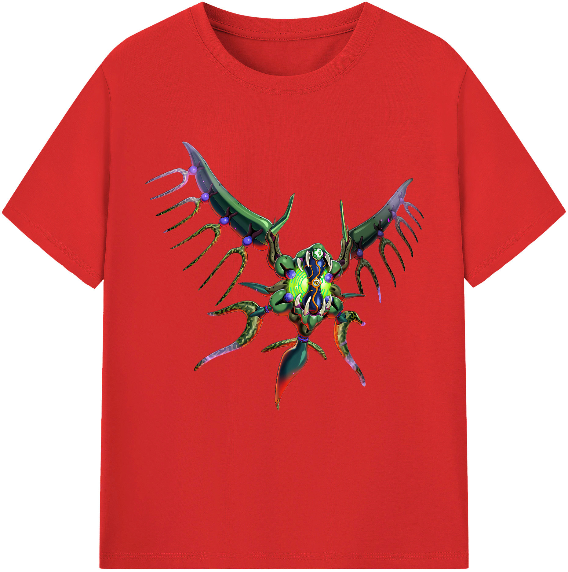 （画像用） 遊☆戯☆王 Yu-Gi-Oh! レディースカジュアルプリントTシャツ（綿100％）