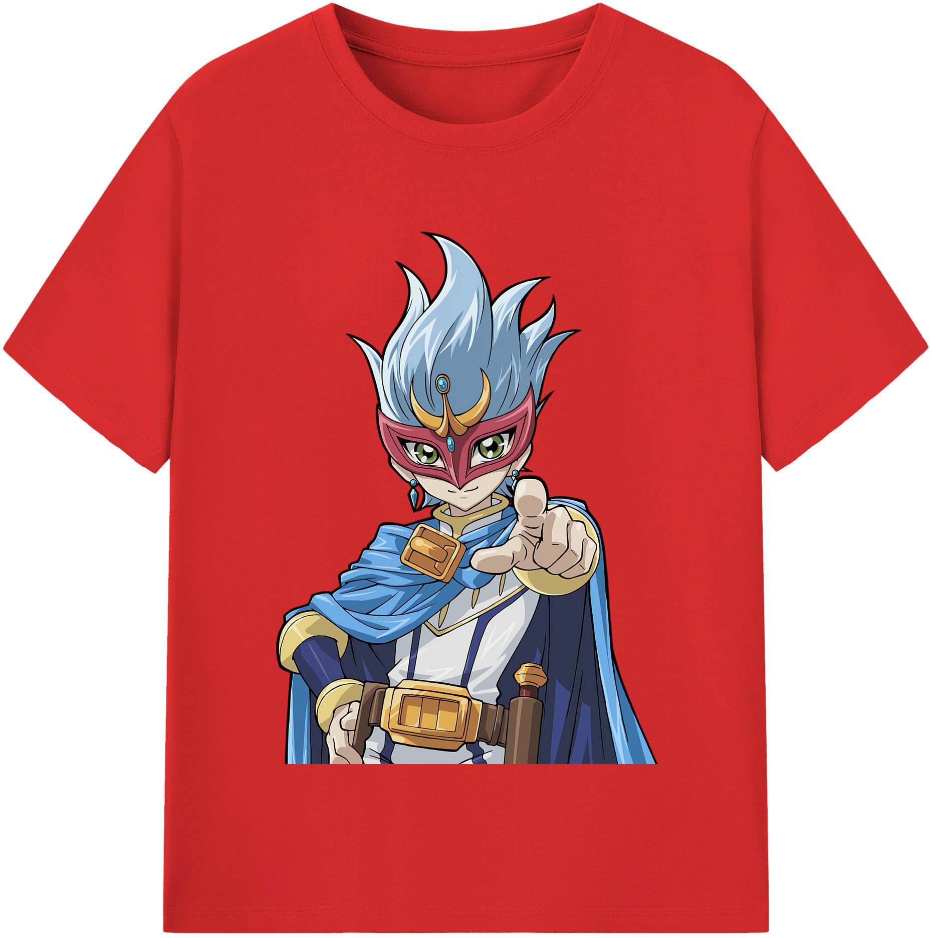 （画像用） 遊☆戯☆王 Yu-Gi-Oh! レディースカジュアルプリントTシャツ（綿100％）