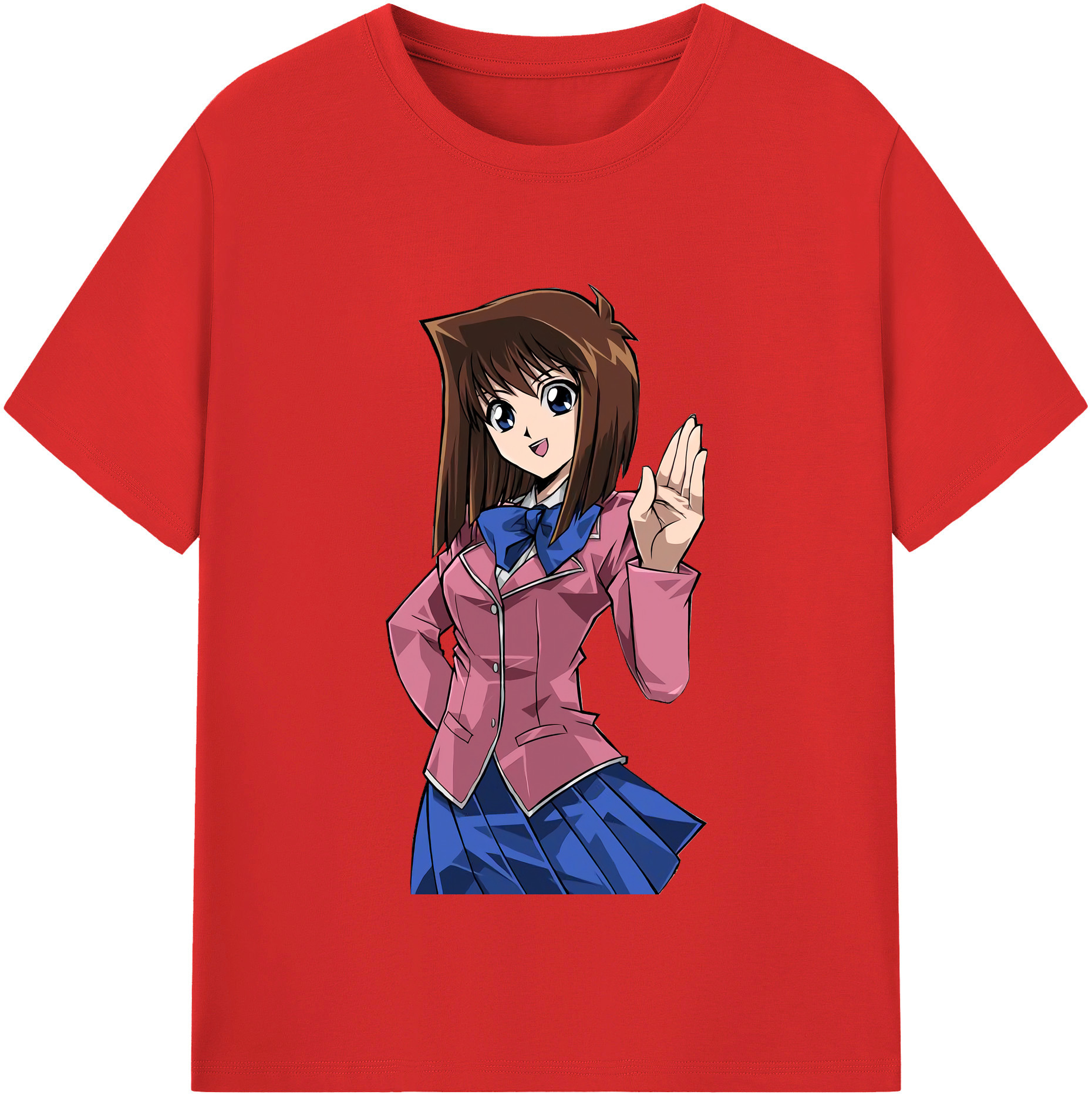 （画像用） 遊☆戯☆王 Yu-Gi-Oh! レディースカジュアルプリントTシャツ（綿100％）