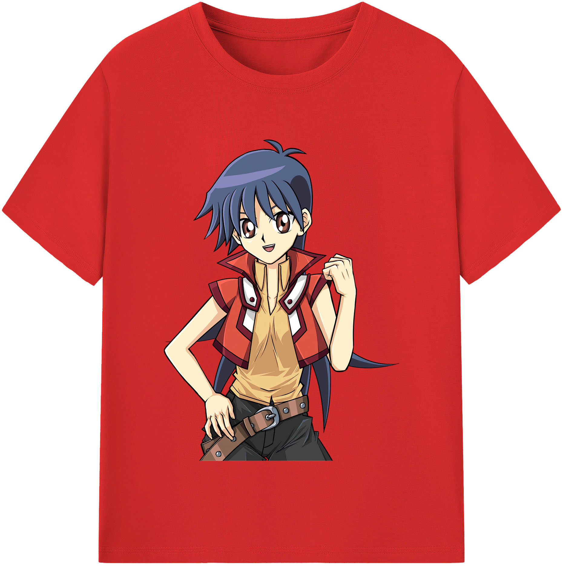 （画像用） 遊☆戯☆王 Yu-Gi-Oh! レディースカジュアルプリントTシャツ（綿100％）