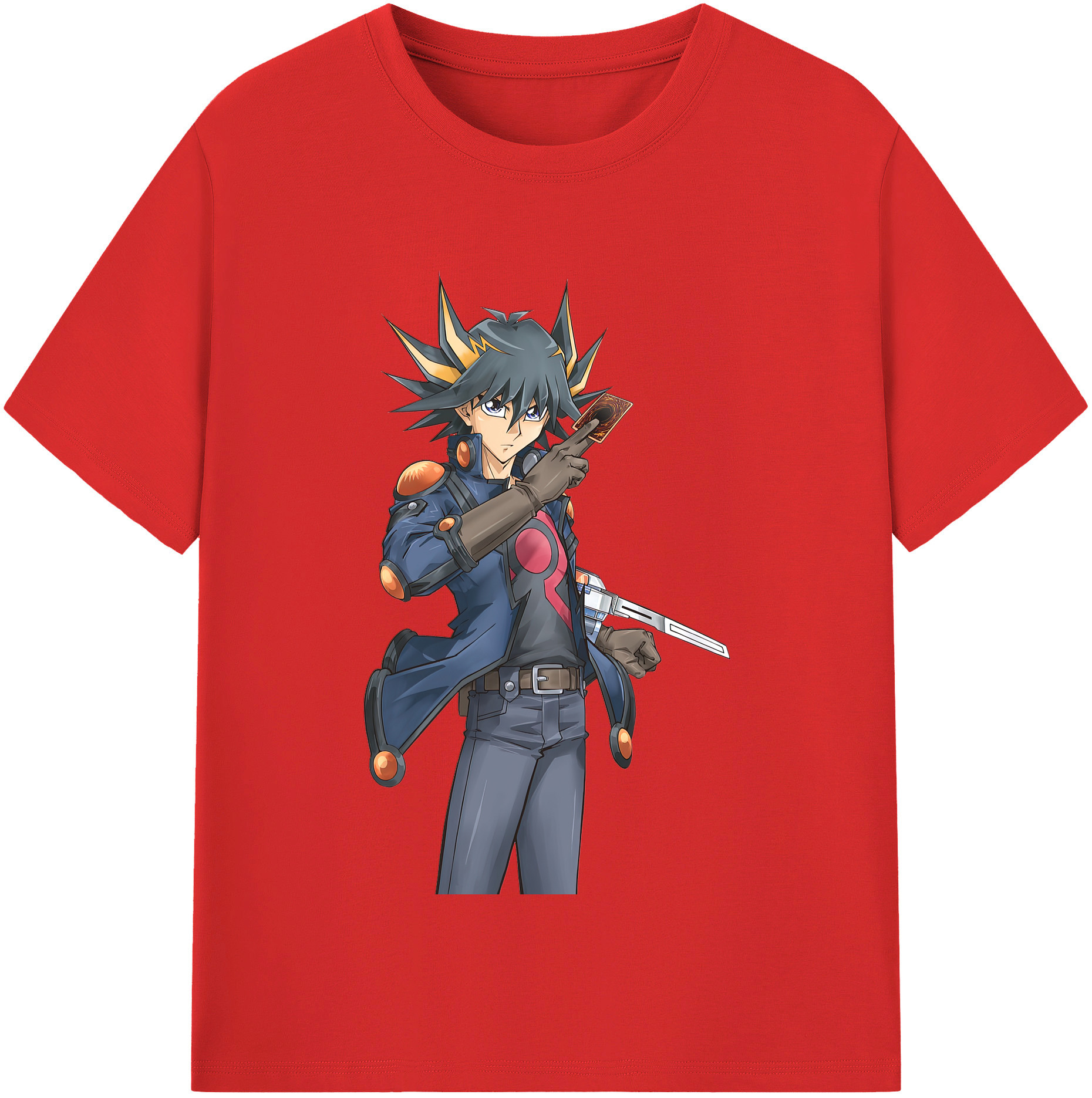 （画像用） 遊☆戯☆王 Yu-Gi-Oh! レディースカジュアルプリントTシャツ（綿100％）