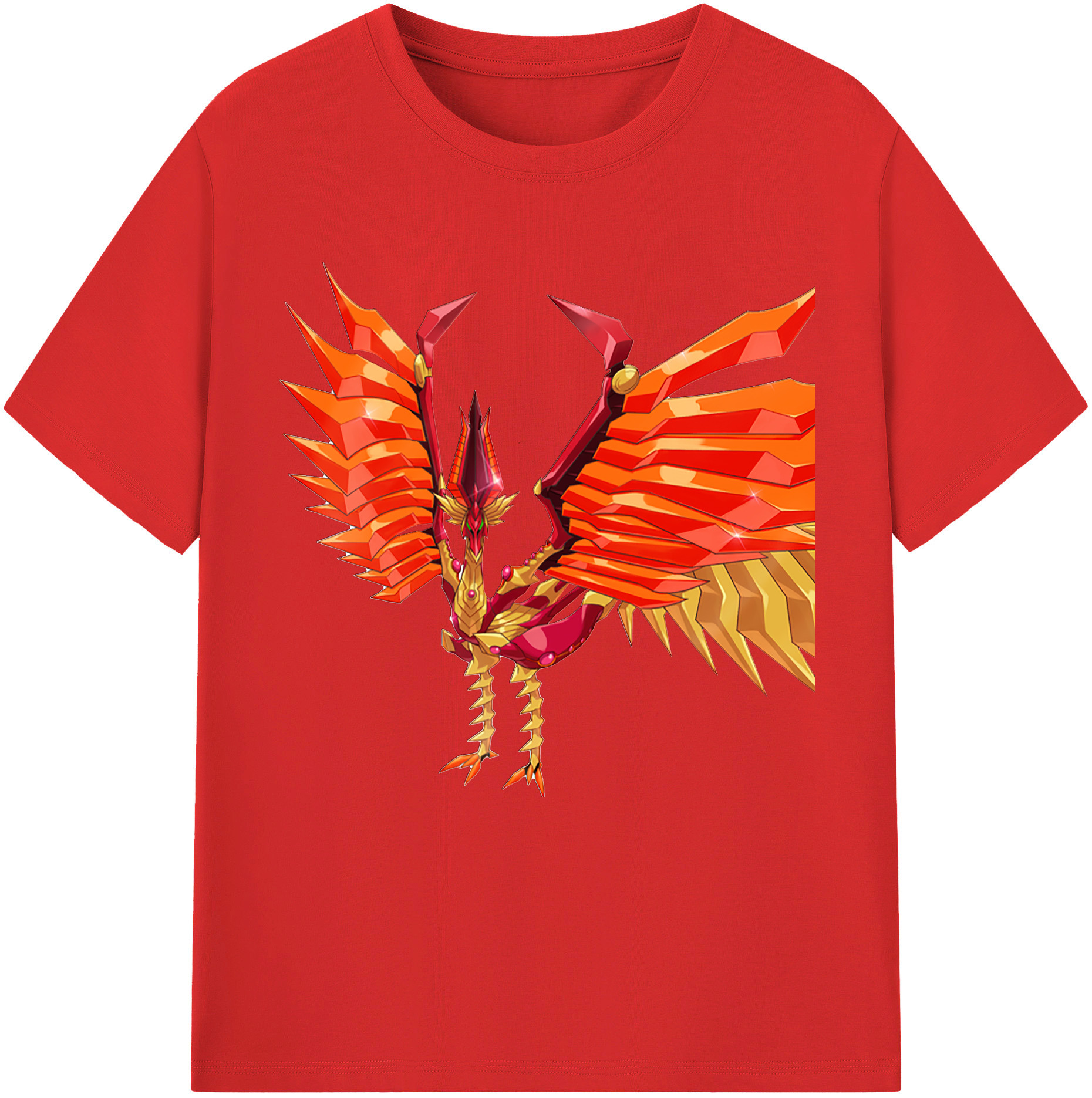 （画像用） 遊☆戯☆王 Yu-Gi-Oh! レディースカジュアルプリントTシャツ（綿100％）