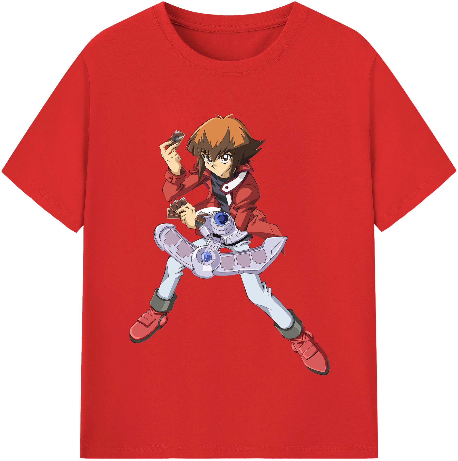 （画像用） 遊☆戯☆王 Yu-Gi-Oh! レディースカジュアルプリントTシャツ（綿100％）