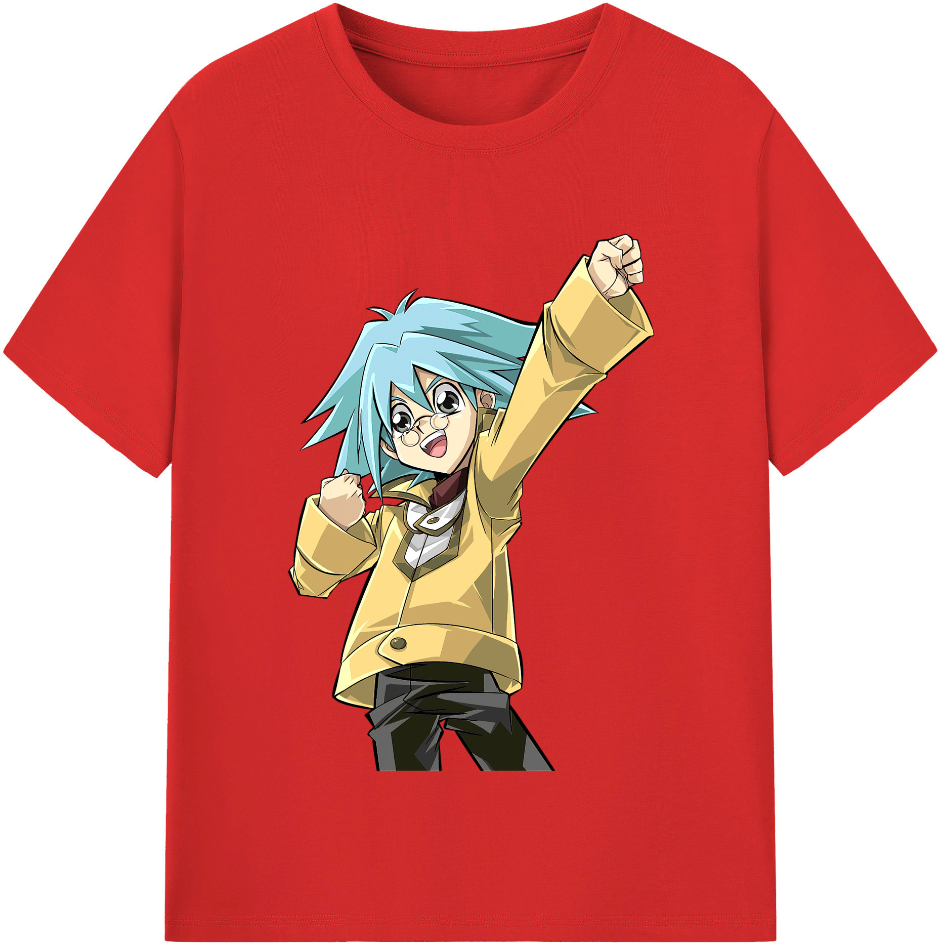 （画像用） 遊☆戯☆王 Yu-Gi-Oh! レディースカジュアルプリントTシャツ（綿100％）