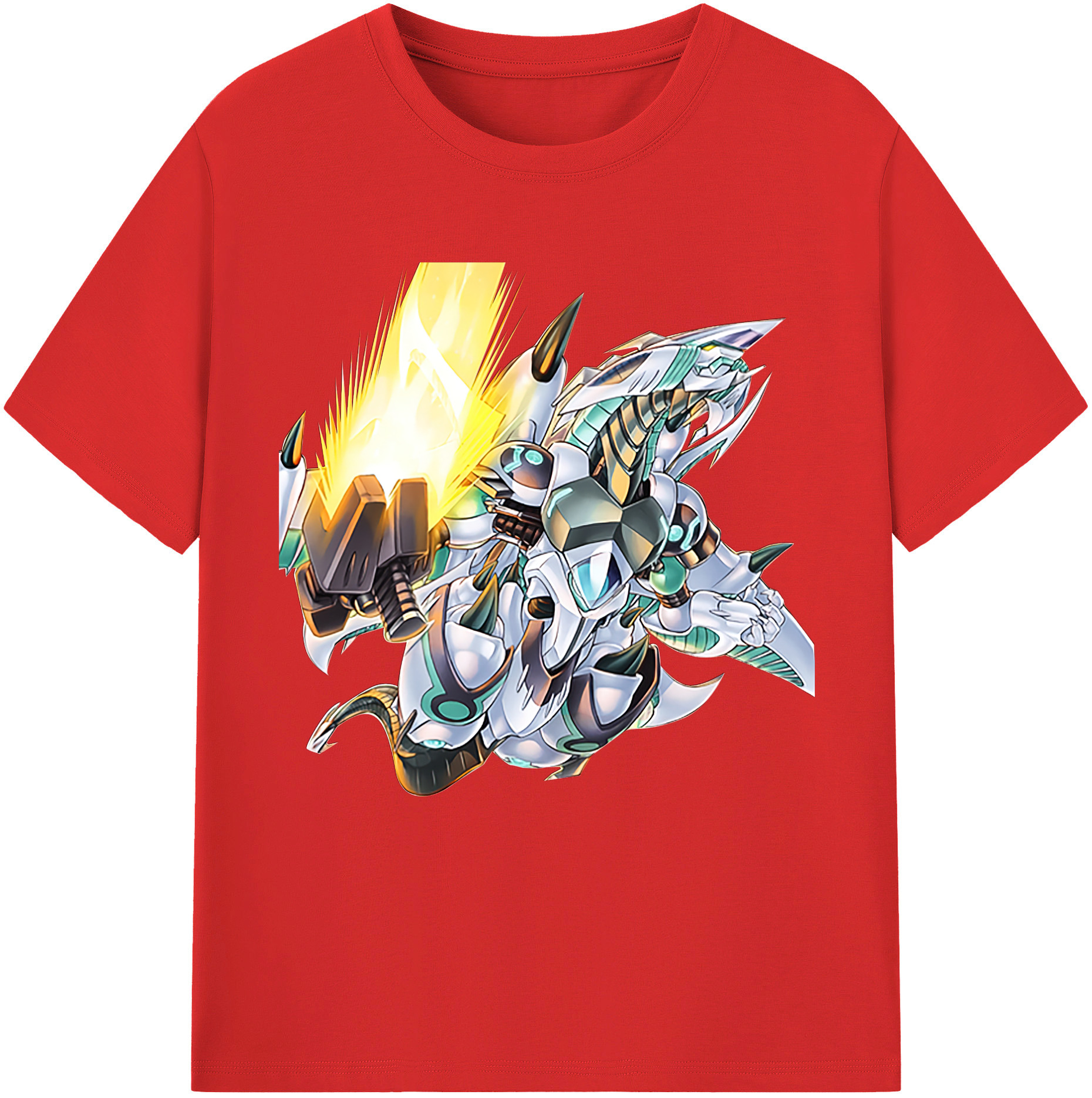 （画像用） 遊☆戯☆王 Yu-Gi-Oh! レディースカジュアルプリントTシャツ（綿100％）