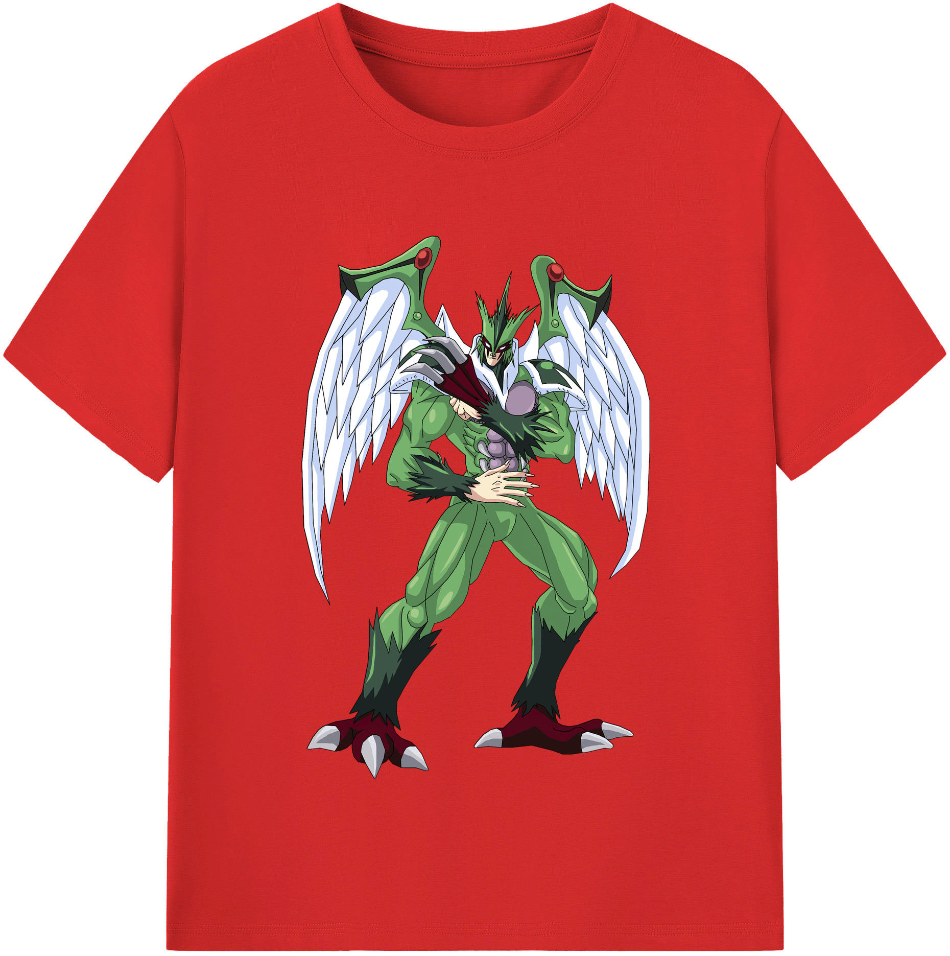 （画像用） 遊☆戯☆王 Yu-Gi-Oh! レディースカジュアルプリントTシャツ（綿100％）