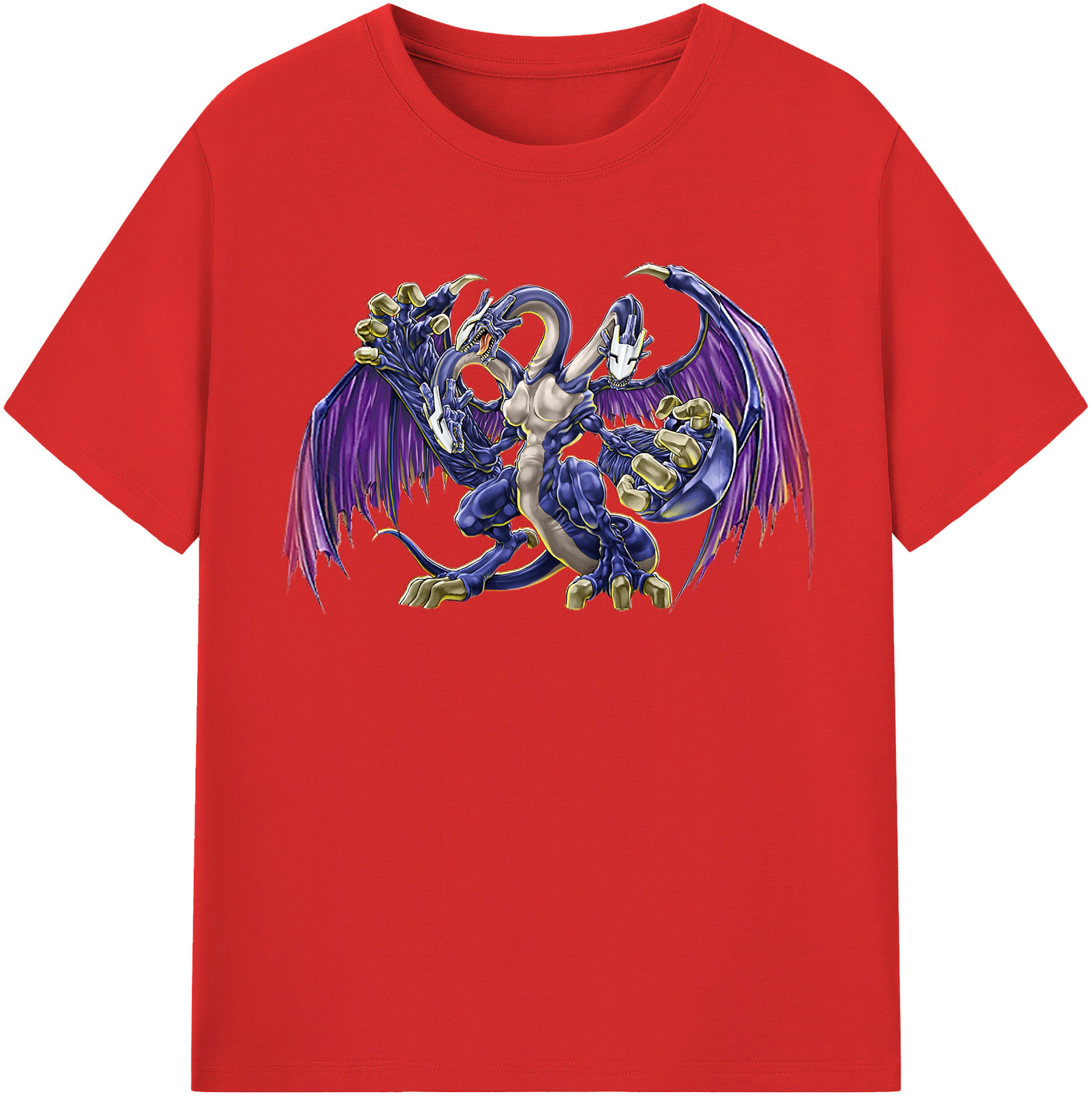 （画像用） 遊☆戯☆王 Yu-Gi-Oh! レディースカジュアルプリントTシャツ（綿100％）