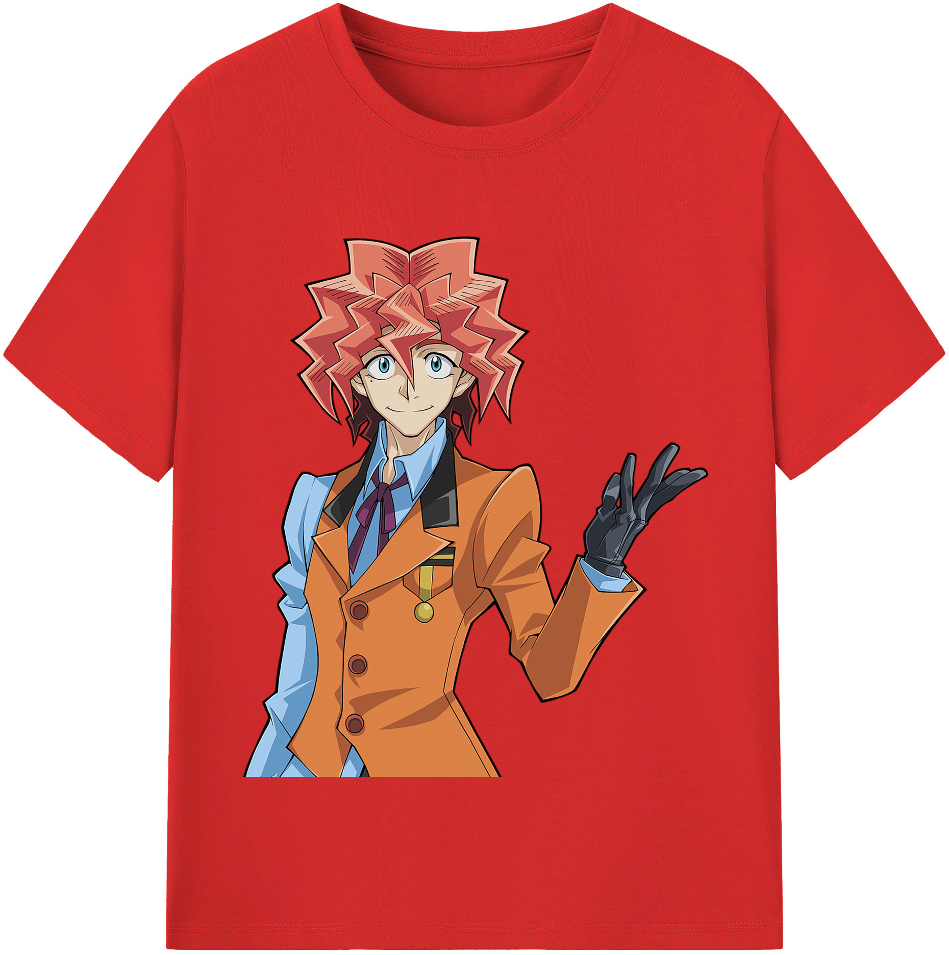 （画像用） 遊☆戯☆王 Yu-Gi-Oh! レディースカジュアルプリントTシャツ（綿100％）