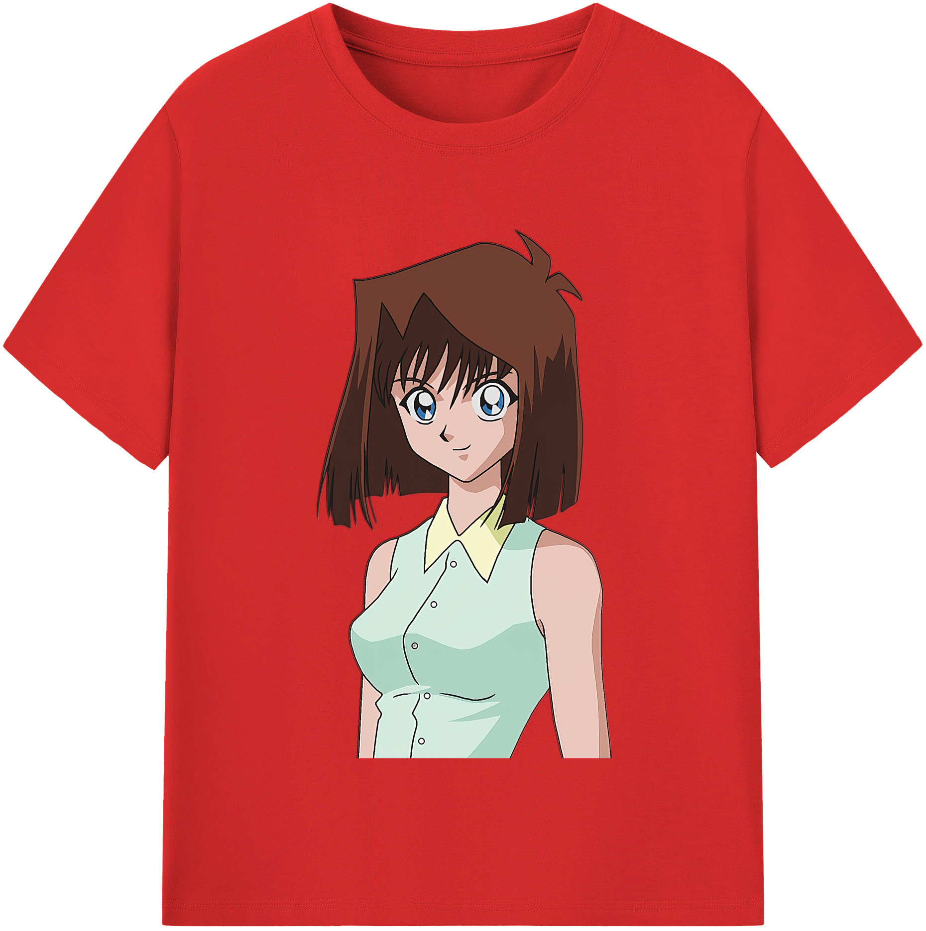 （画像用） 遊☆戯☆王 Yu-Gi-Oh! レディースカジュアルプリントTシャツ（綿100％）