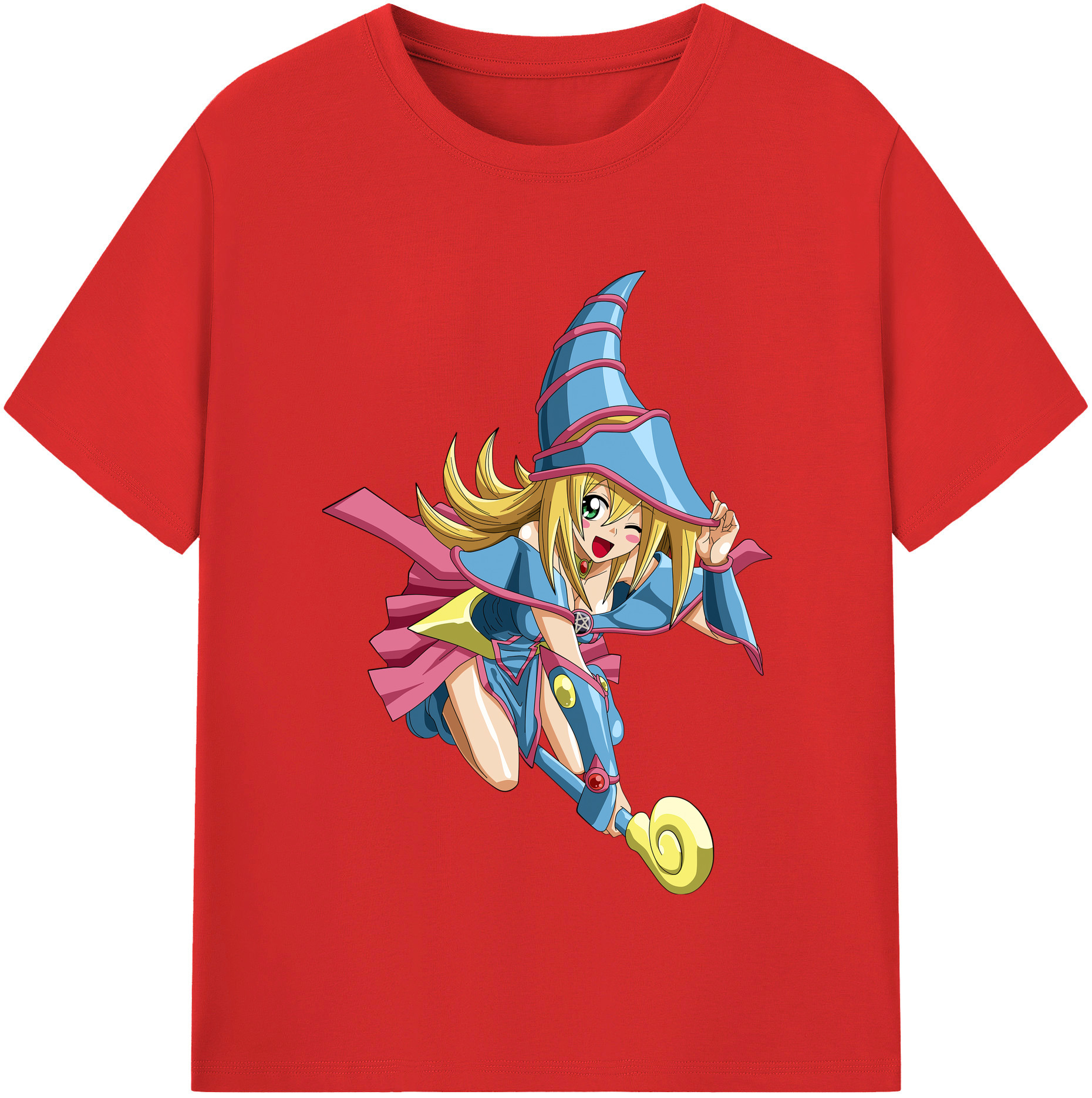 （画像用） 遊☆戯☆王 Yu-Gi-Oh! レディースカジュアルプリントTシャツ（綿100％）