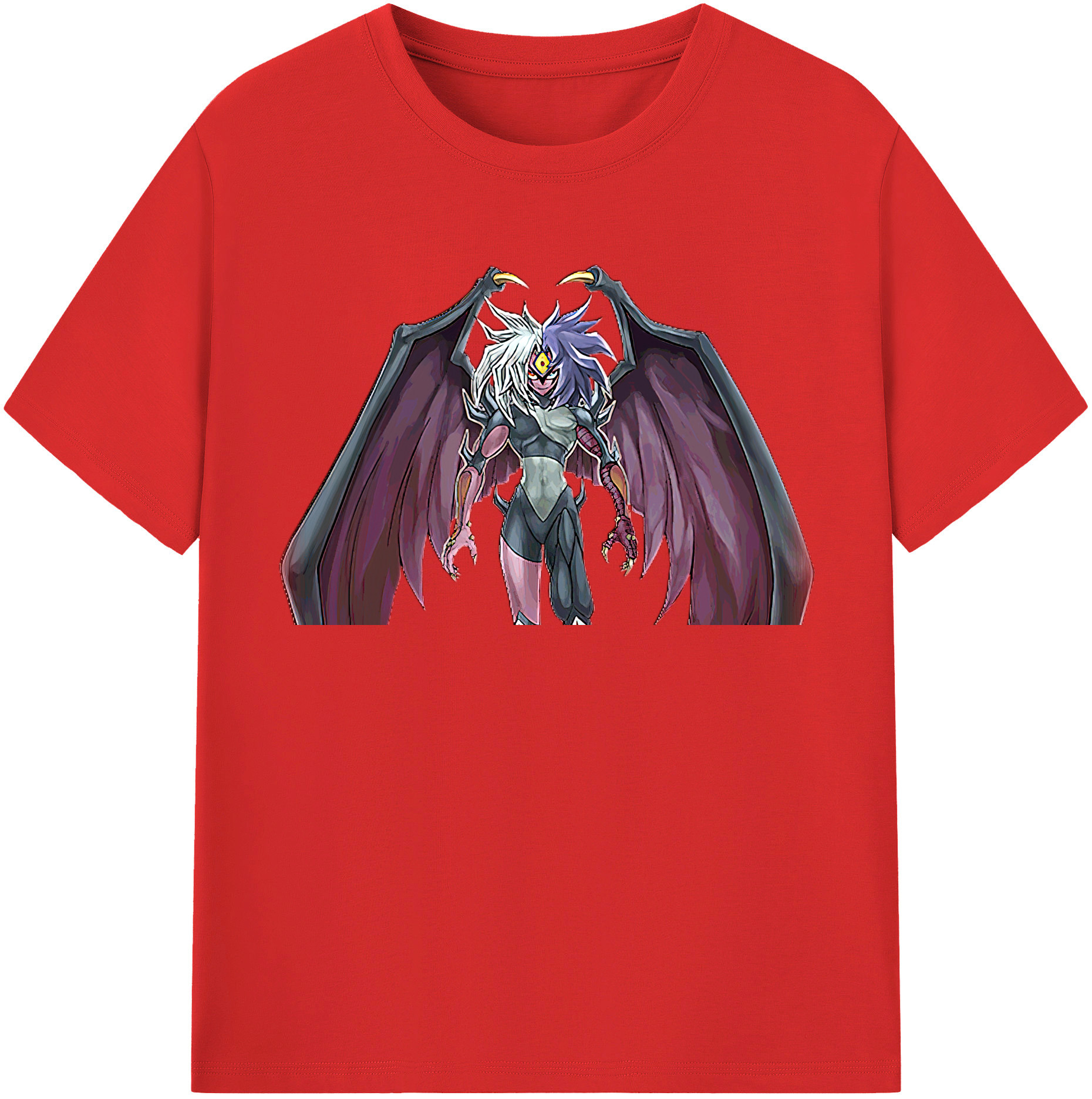 （画像用） 遊☆戯☆王 Yu-Gi-Oh! レディースカジュアルプリントTシャツ（綿100％）