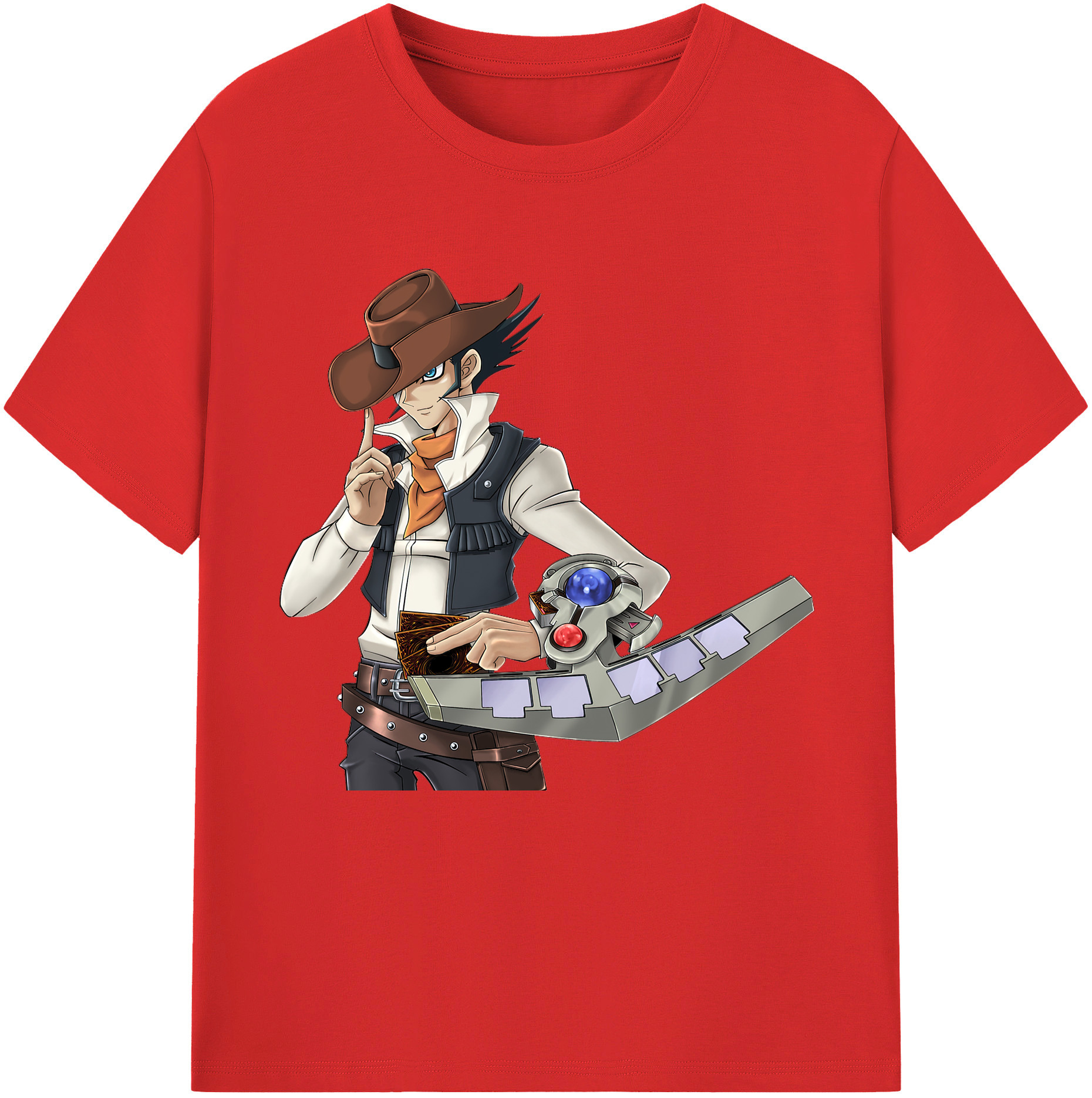 （画像用） 遊☆戯☆王 Yu-Gi-Oh! レディースカジュアルプリントTシャツ（綿100％）