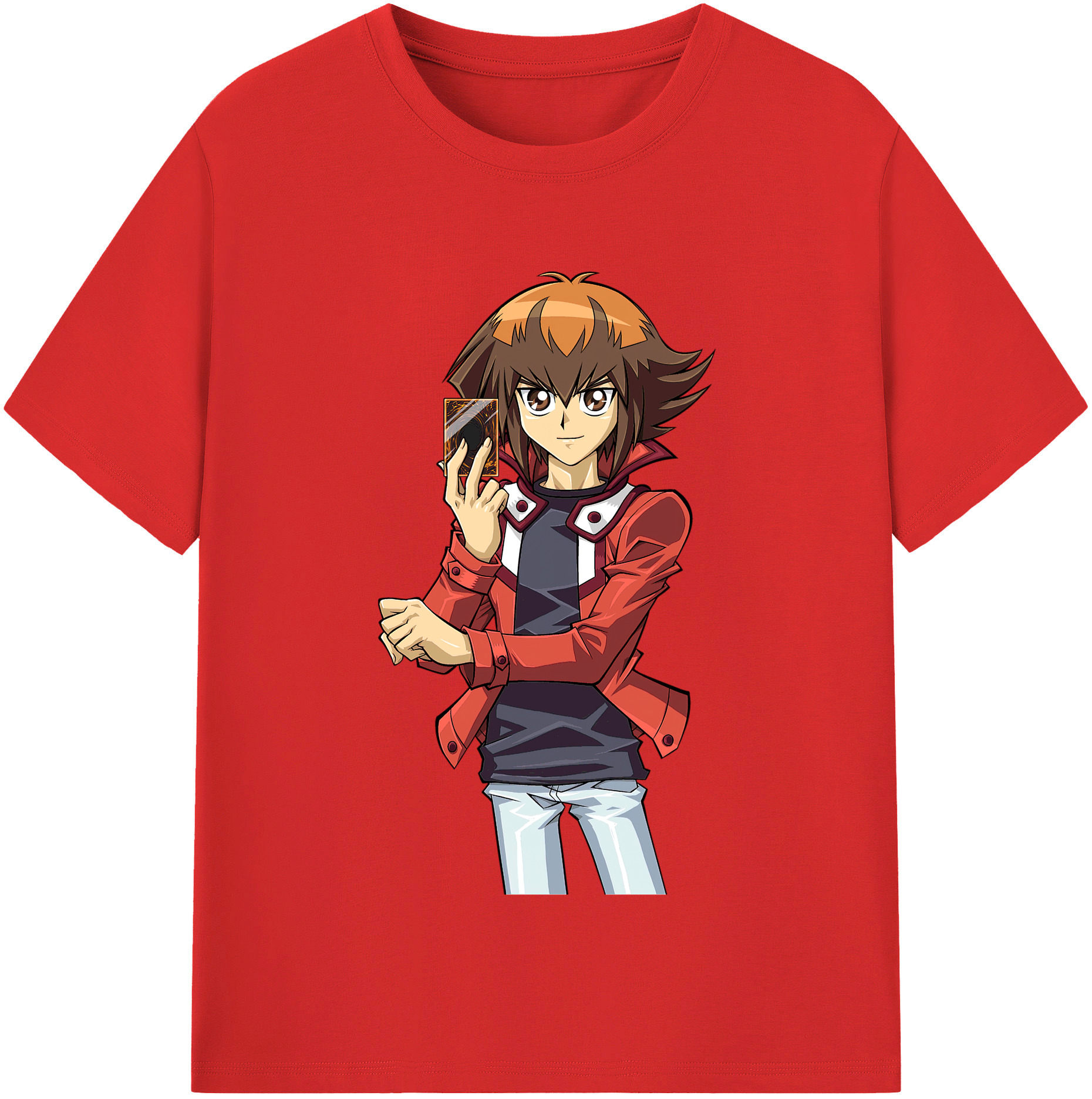 （画像用） 遊☆戯☆王 Yu-Gi-Oh! レディースカジュアルプリントTシャツ（綿100％）