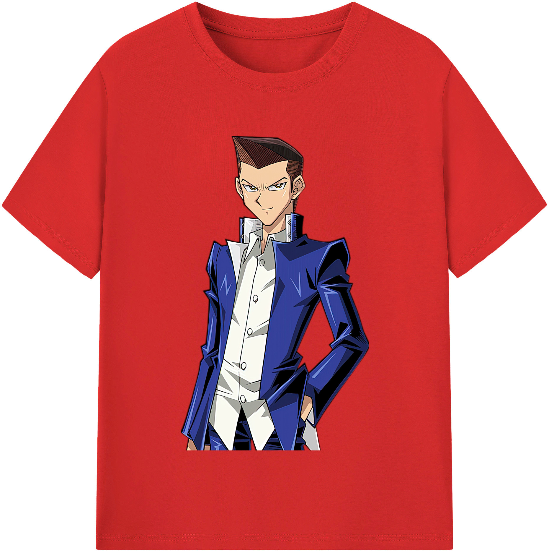 （画像用） 遊☆戯☆王 Yu-Gi-Oh! レディースカジュアルプリントTシャツ（綿100％）