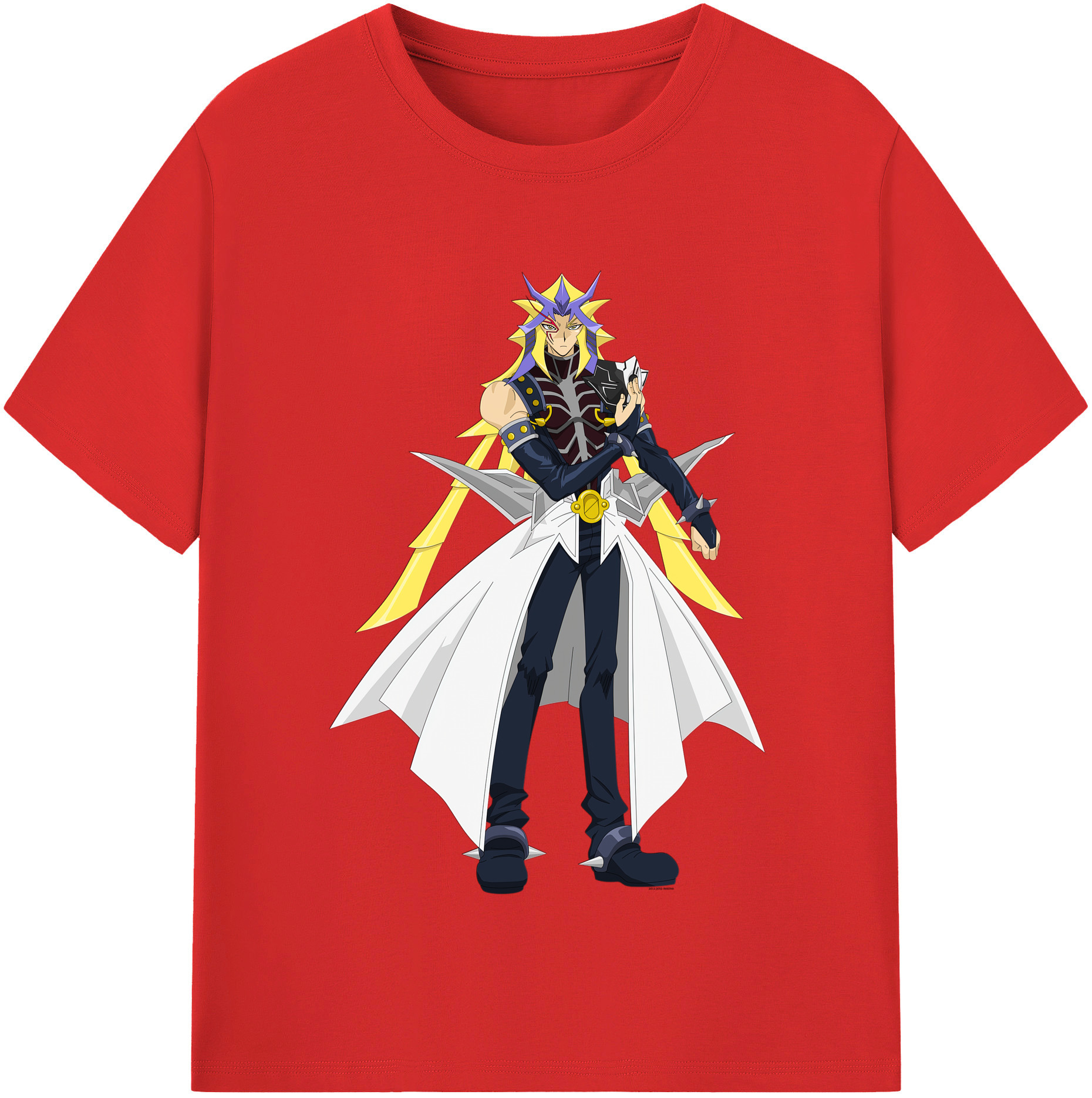 （画像用） 遊☆戯☆王 Yu-Gi-Oh! レディースカジュアルプリントTシャツ（綿100％）