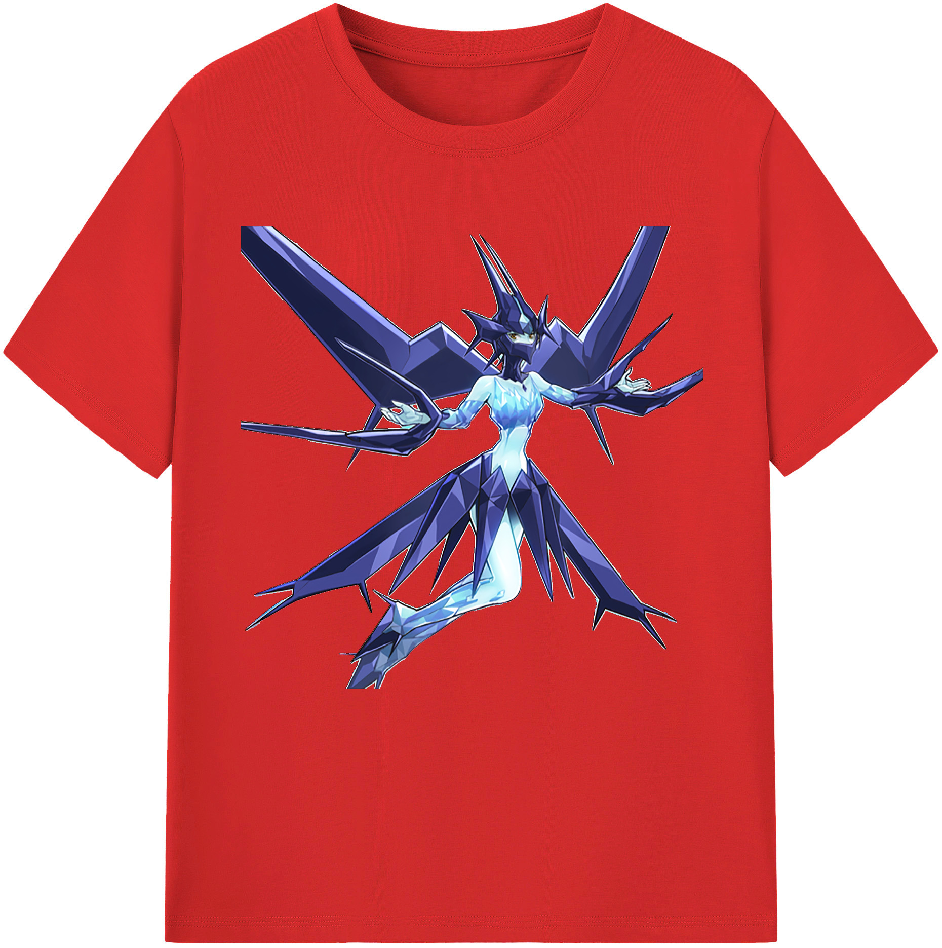 （画像用） 遊☆戯☆王 Yu-Gi-Oh! レディースカジュアルプリントTシャツ（綿100％）