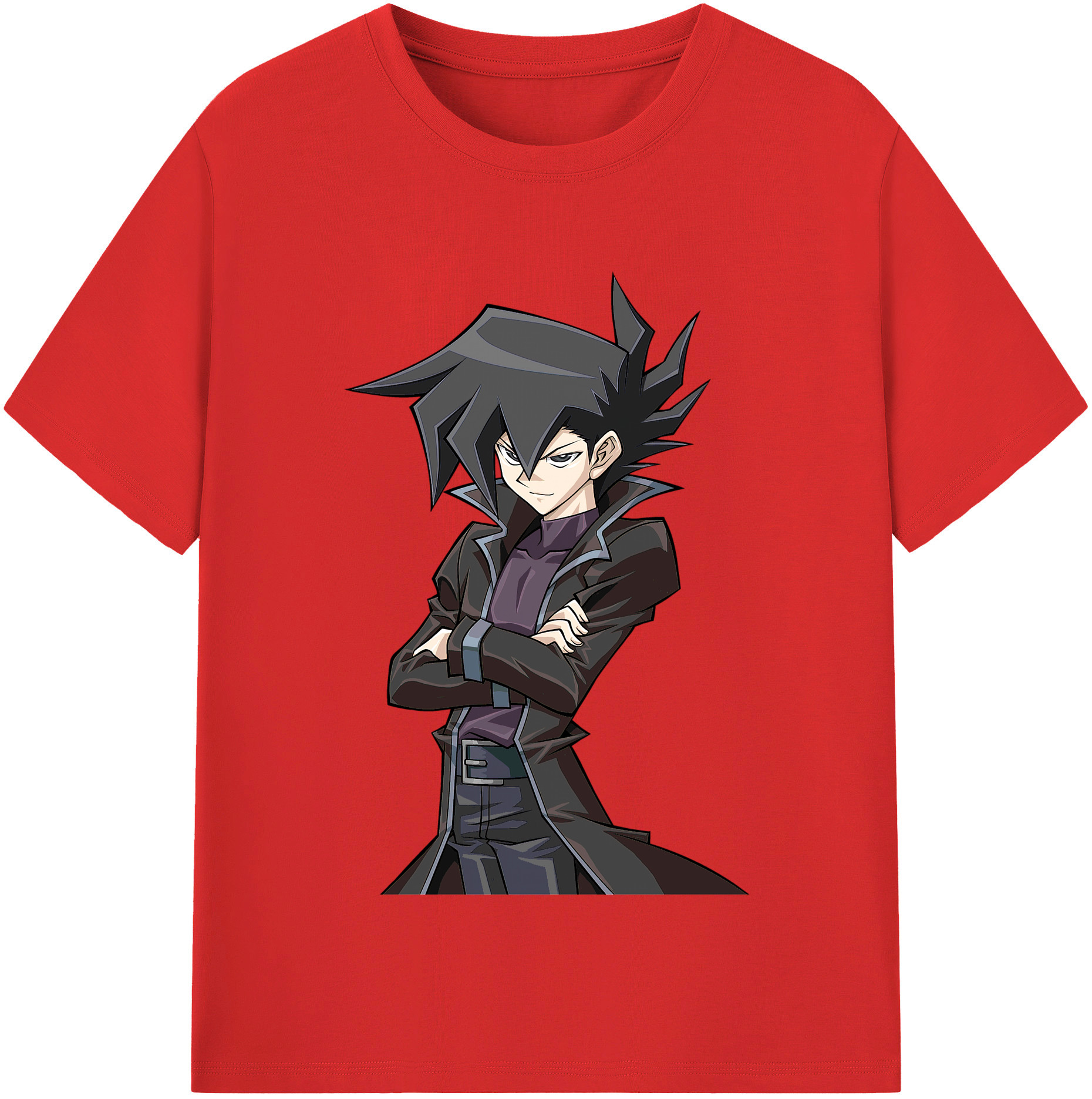 （画像用） 遊☆戯☆王 Yu-Gi-Oh! レディースカジュアルプリントTシャツ（綿100％）