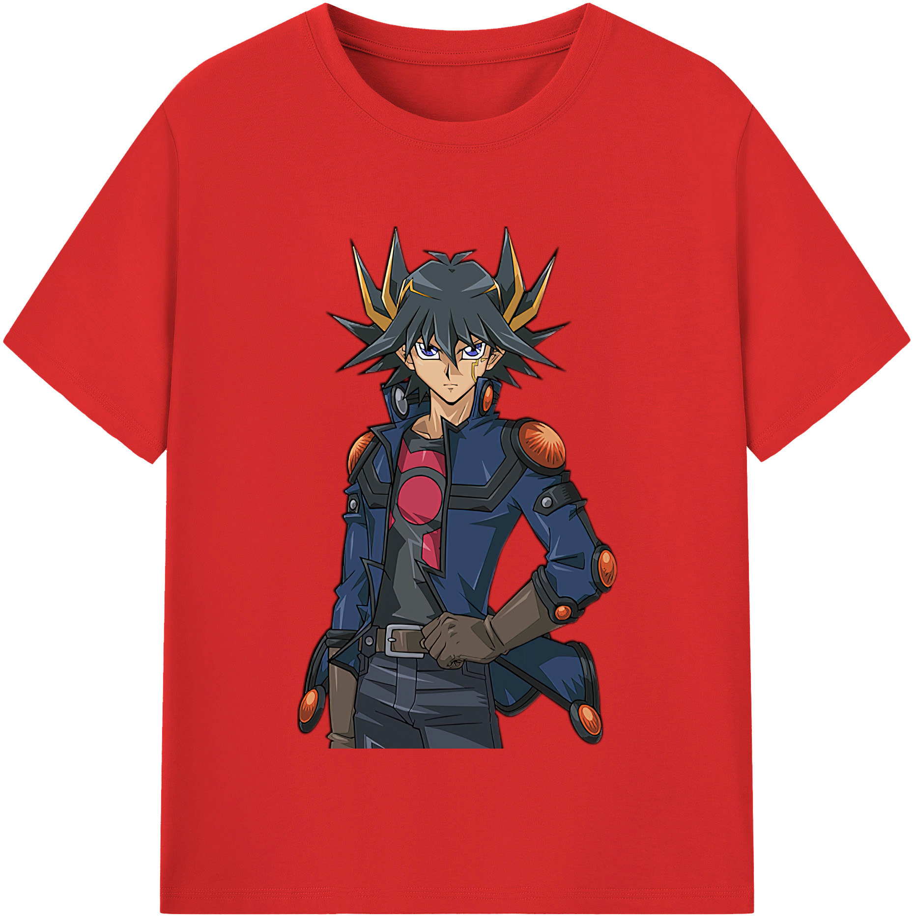 （画像用） 遊☆戯☆王 Yu-Gi-Oh! レディースカジュアルプリントTシャツ（綿100％）