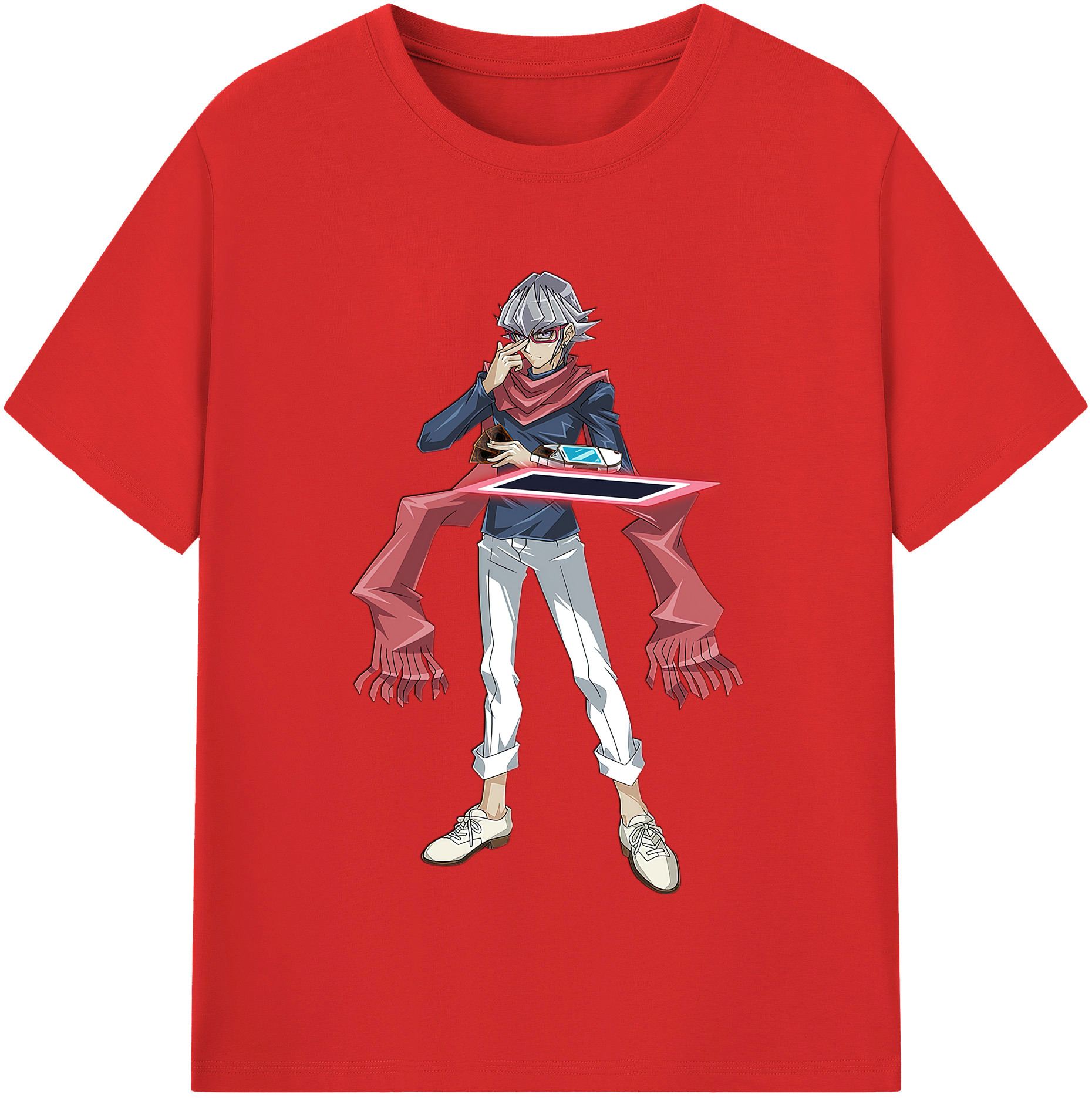 （画像用） 遊☆戯☆王 Yu-Gi-Oh! レディースカジュアルプリントTシャツ（綿100％）