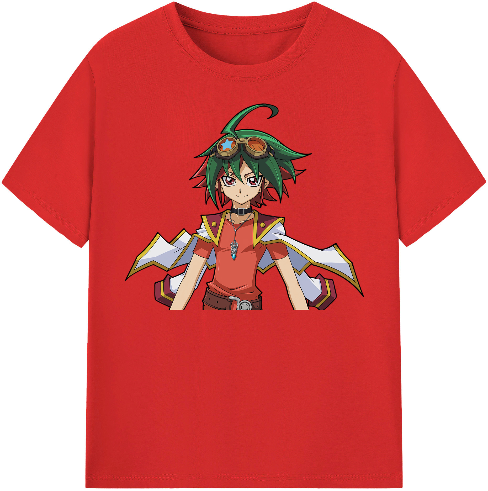 （画像用） 遊☆戯☆王 Yu-Gi-Oh! レディースカジュアルプリントTシャツ（綿100％）