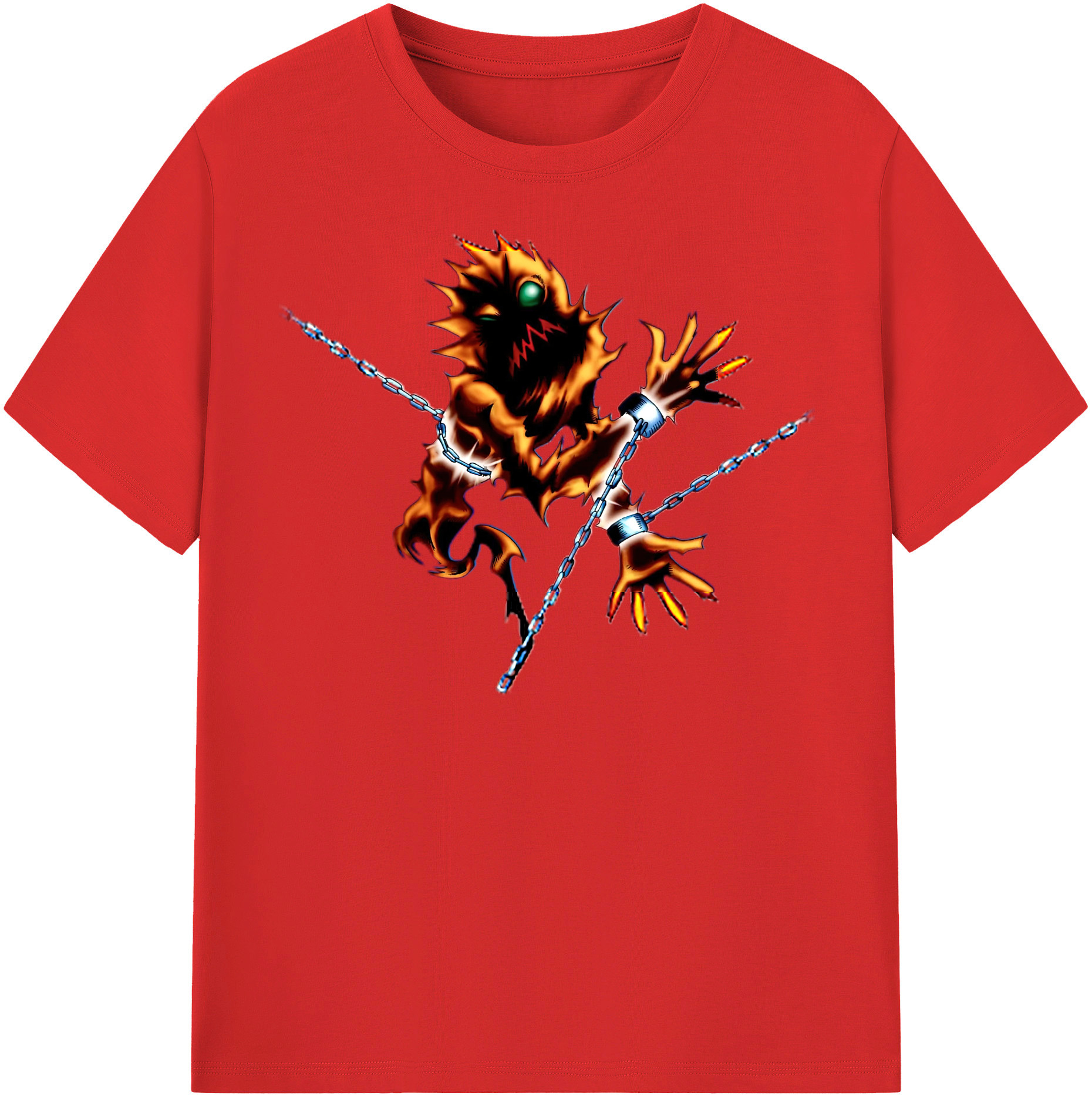 （画像用） 遊☆戯☆王 Yu-Gi-Oh! レディースカジュアルプリントTシャツ（綿100％）