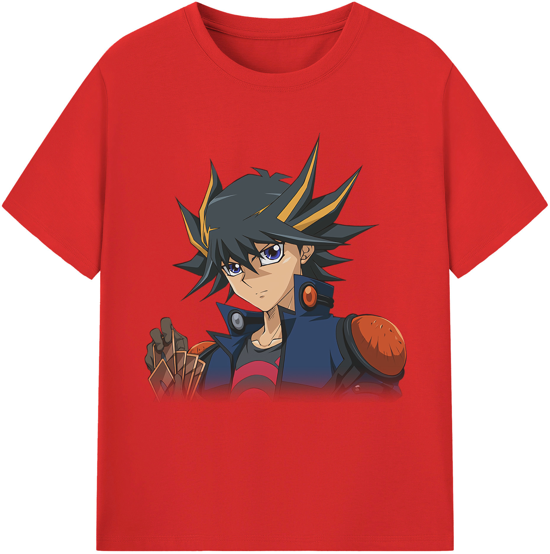 （画像用） 遊☆戯☆王 Yu-Gi-Oh! レディースカジュアルプリントTシャツ（綿100％）