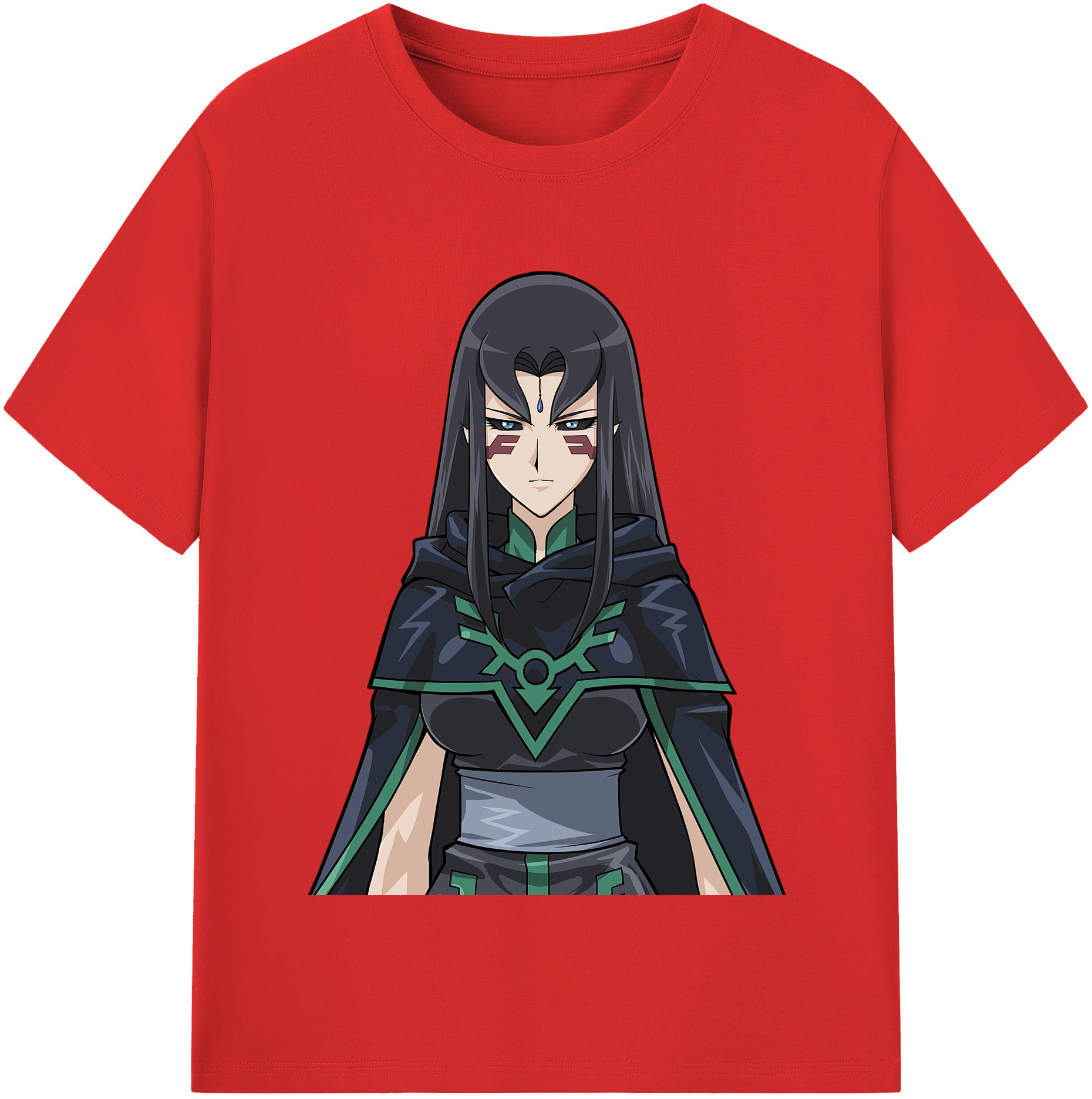 （画像用） 遊☆戯☆王 Yu-Gi-Oh! レディースカジュアルプリントTシャツ（綿100％）