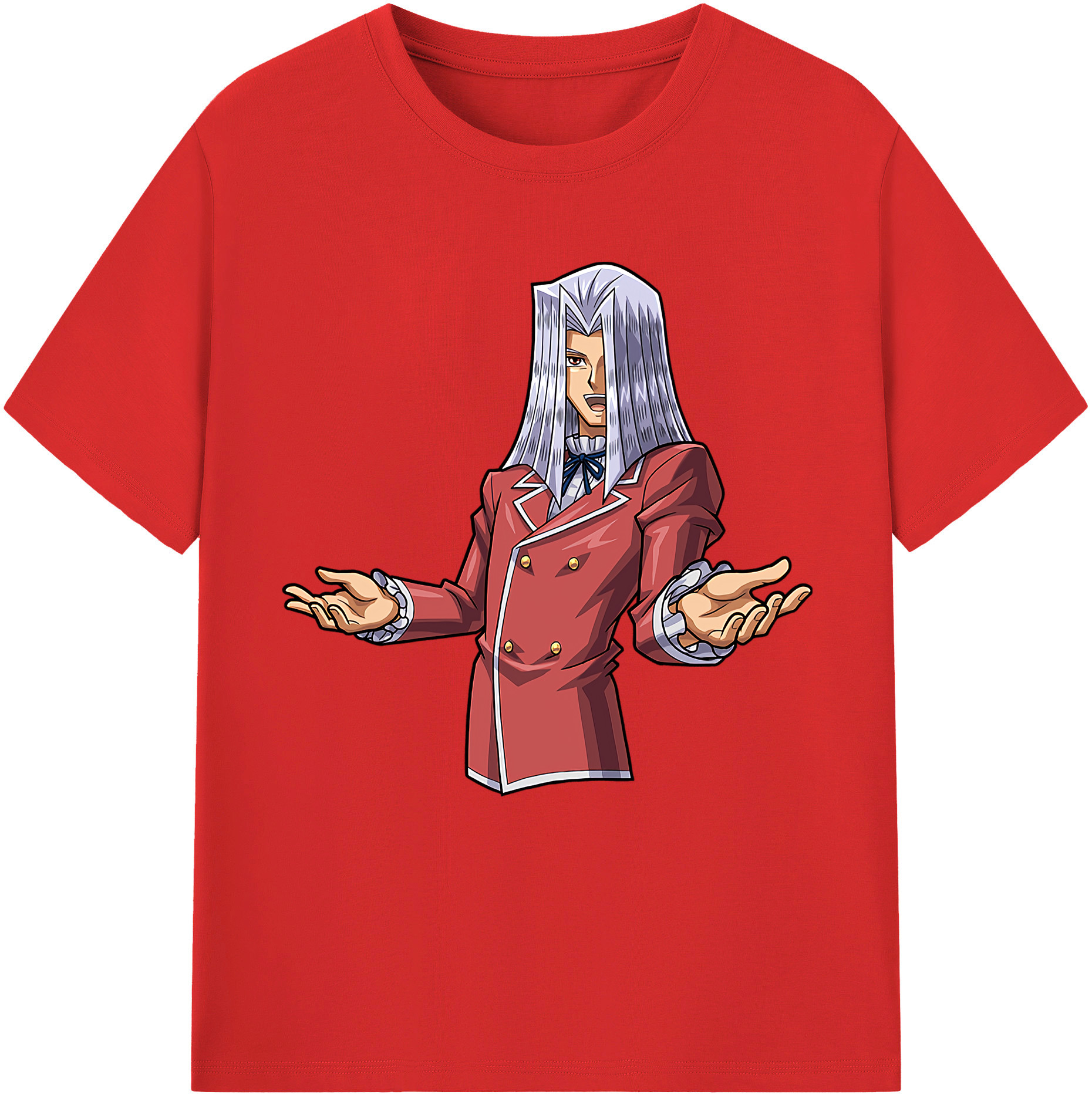 （画像用） 遊☆戯☆王 Yu-Gi-Oh! レディースカジュアルプリントTシャツ（綿100％）