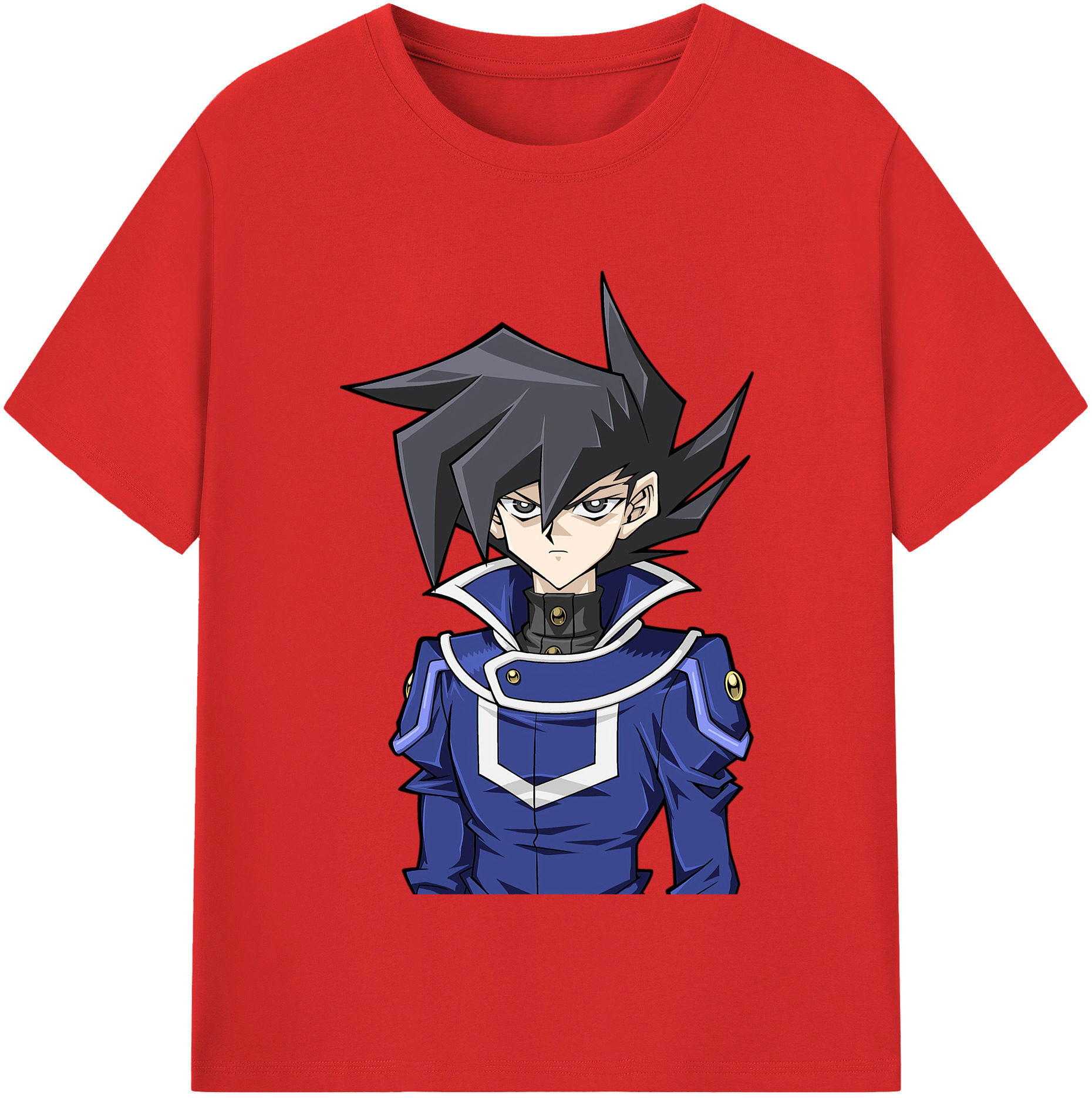 （画像用） 遊☆戯☆王 Yu-Gi-Oh! レディースカジュアルプリントTシャツ（綿100％）