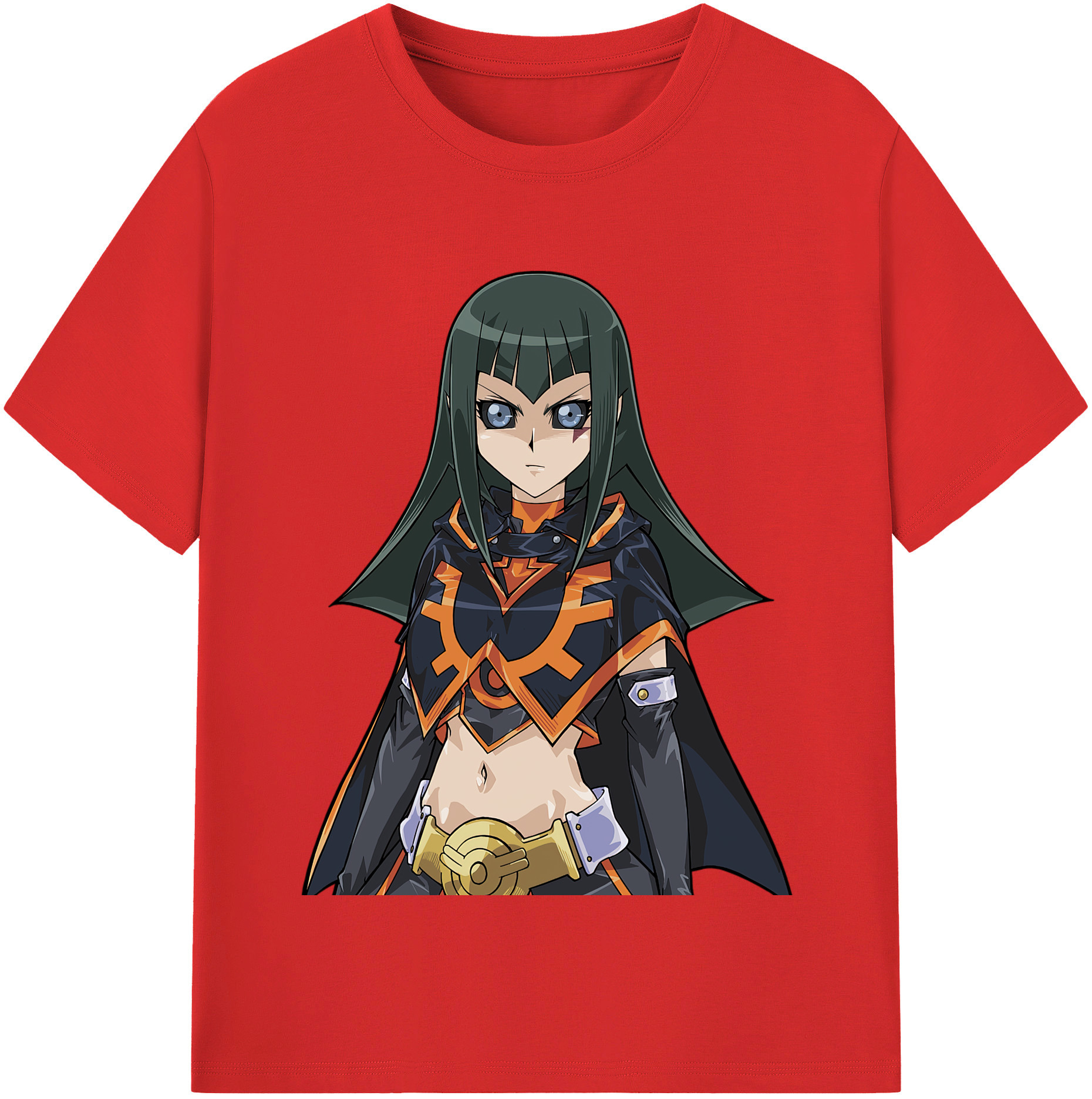 （画像用） 遊☆戯☆王 Yu-Gi-Oh! レディースカジュアルプリントTシャツ（綿100％）
