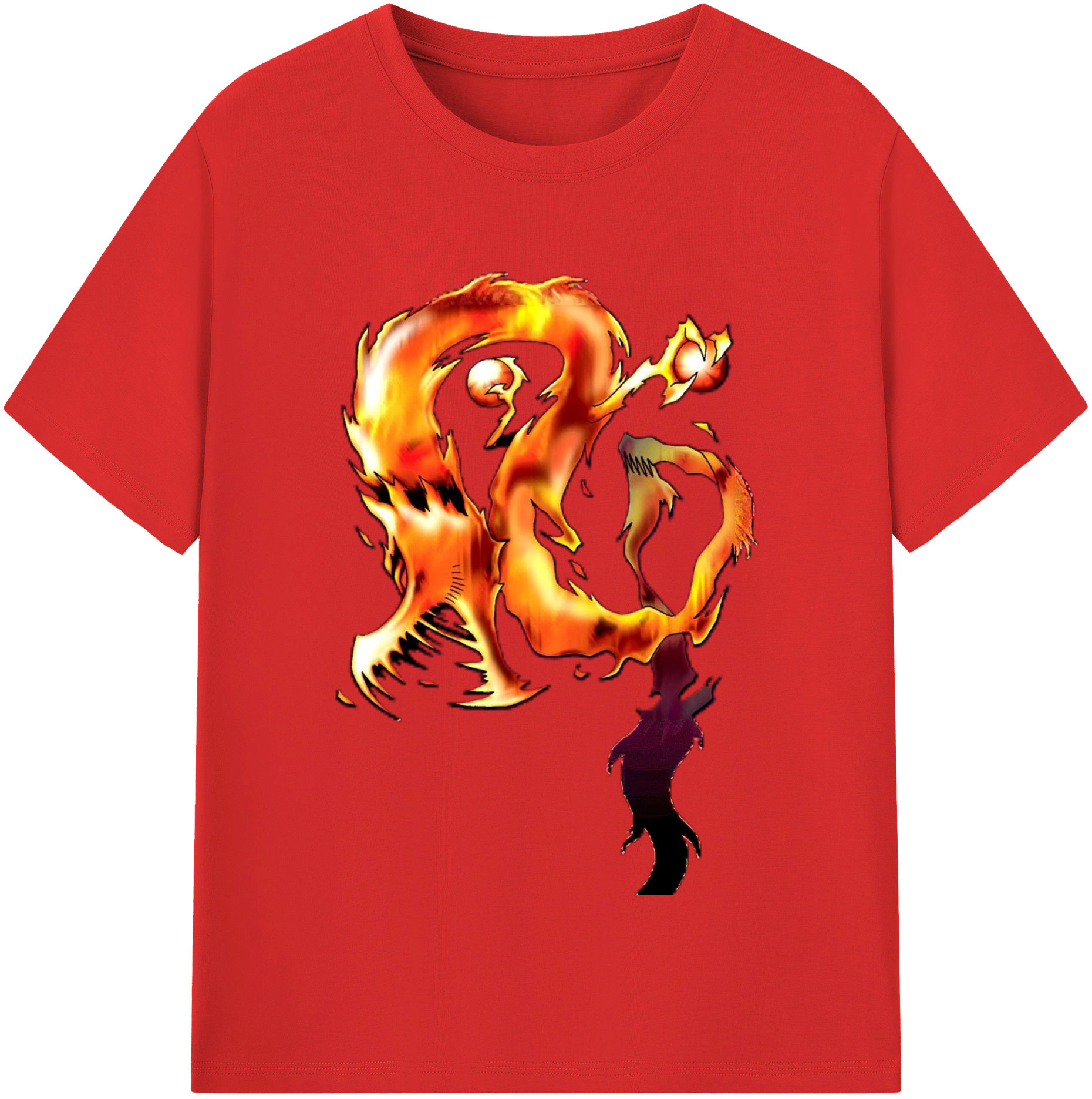 （画像用） 遊☆戯☆王 Yu-Gi-Oh! レディースカジュアルプリントTシャツ（綿100％）