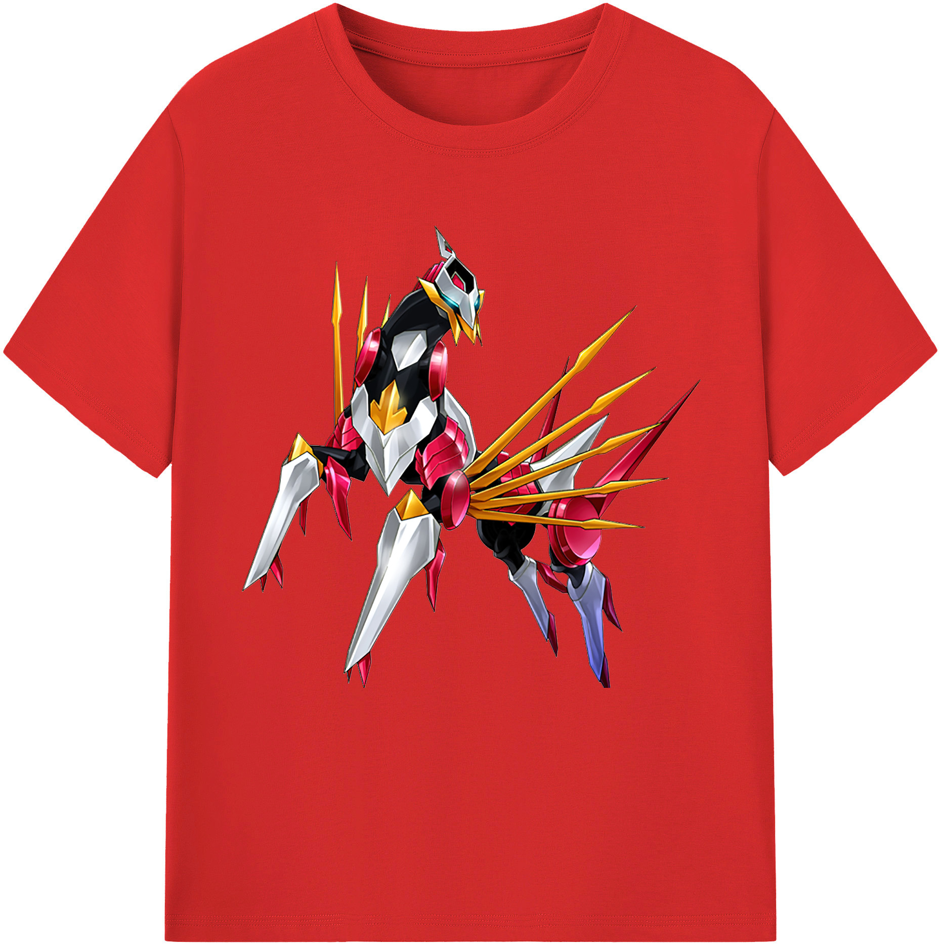 （画像用） 遊☆戯☆王 Yu-Gi-Oh! レディースカジュアルプリントTシャツ（綿100％）