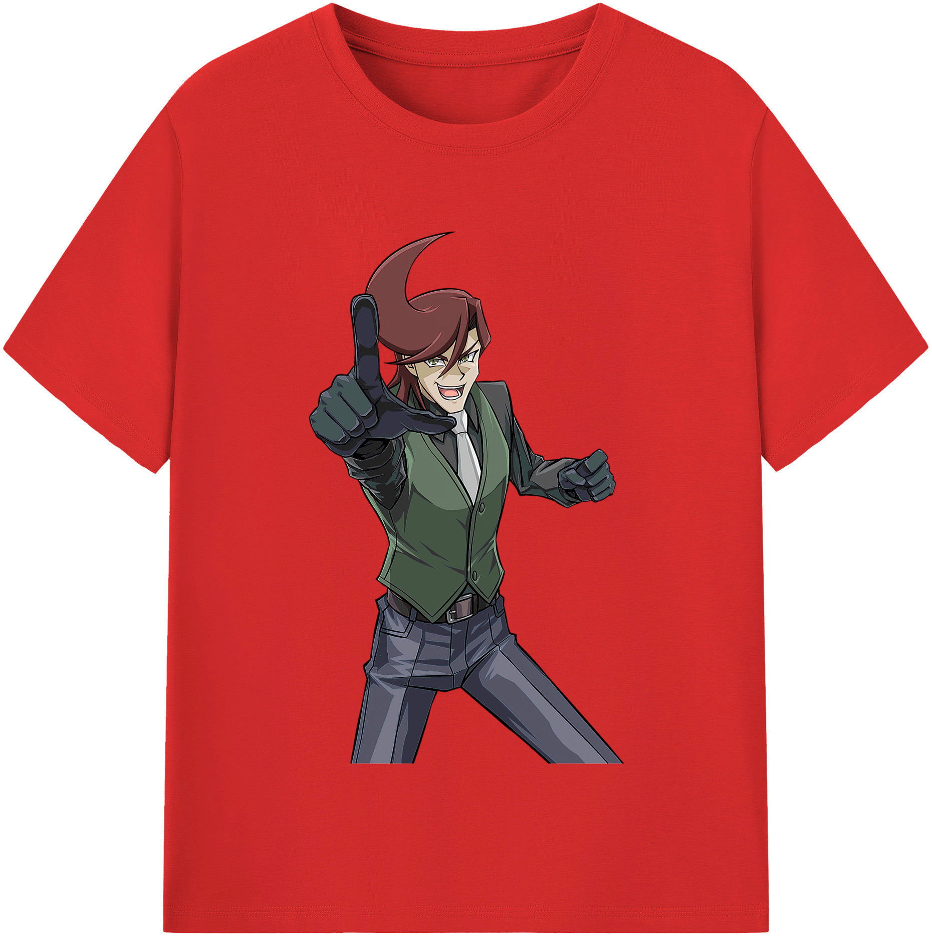 （画像用） 遊☆戯☆王 Yu-Gi-Oh! レディースカジュアルプリントTシャツ（綿100％）