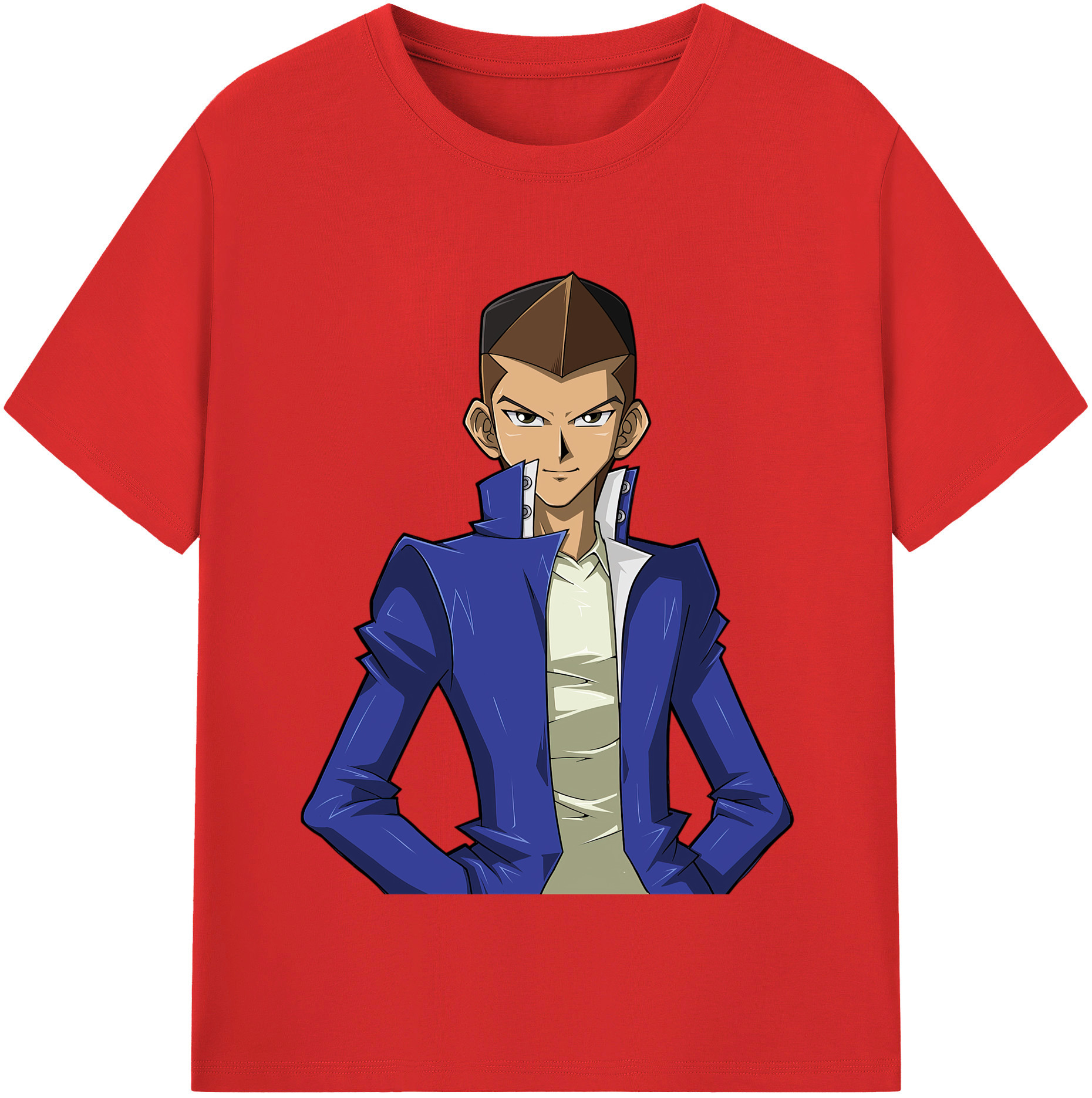 （画像用） 遊☆戯☆王 Yu-Gi-Oh! レディースカジュアルプリントTシャツ（綿100％）