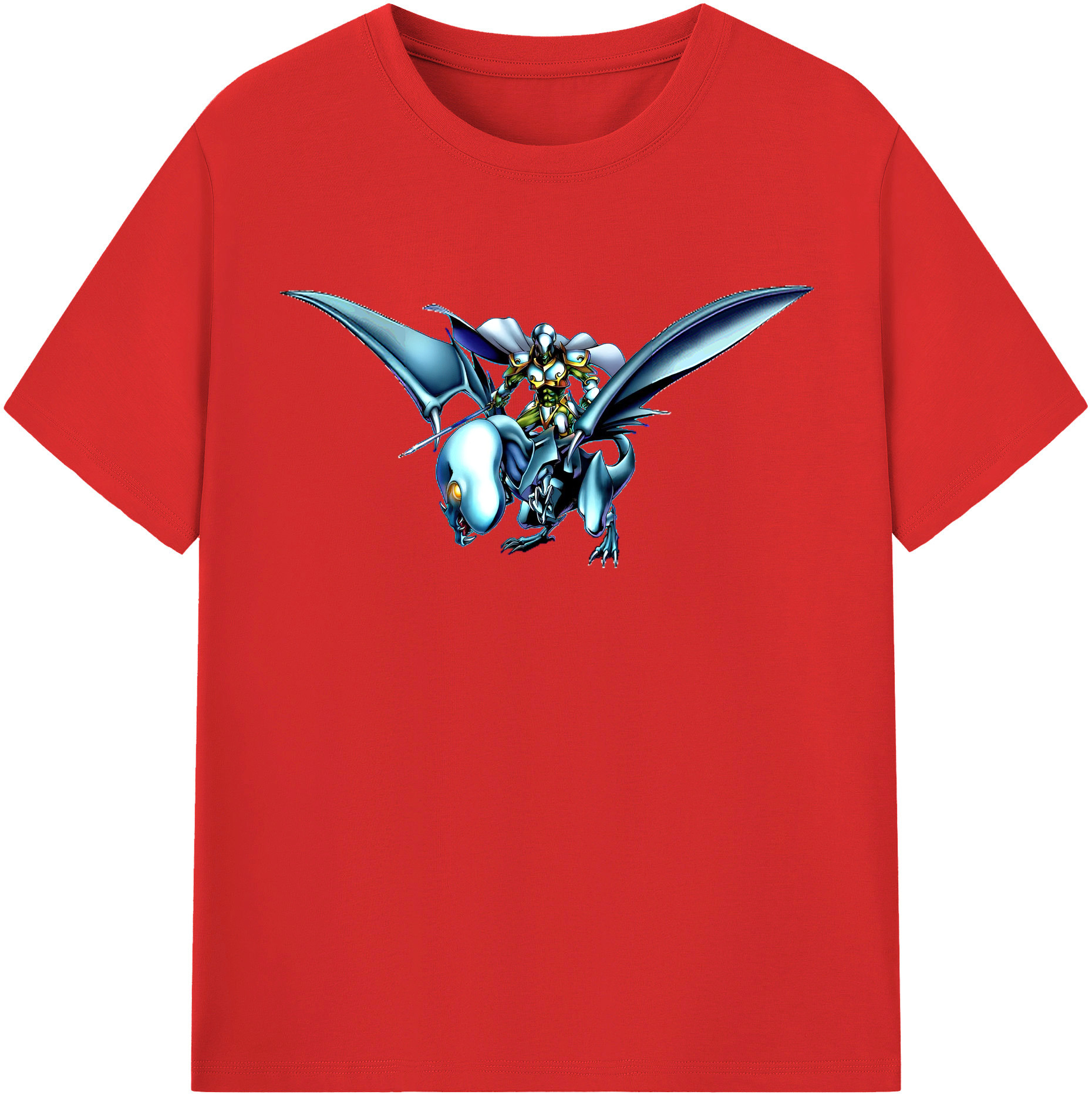 （画像用） 遊☆戯☆王 Yu-Gi-Oh! レディースカジュアルプリントTシャツ（綿100％）