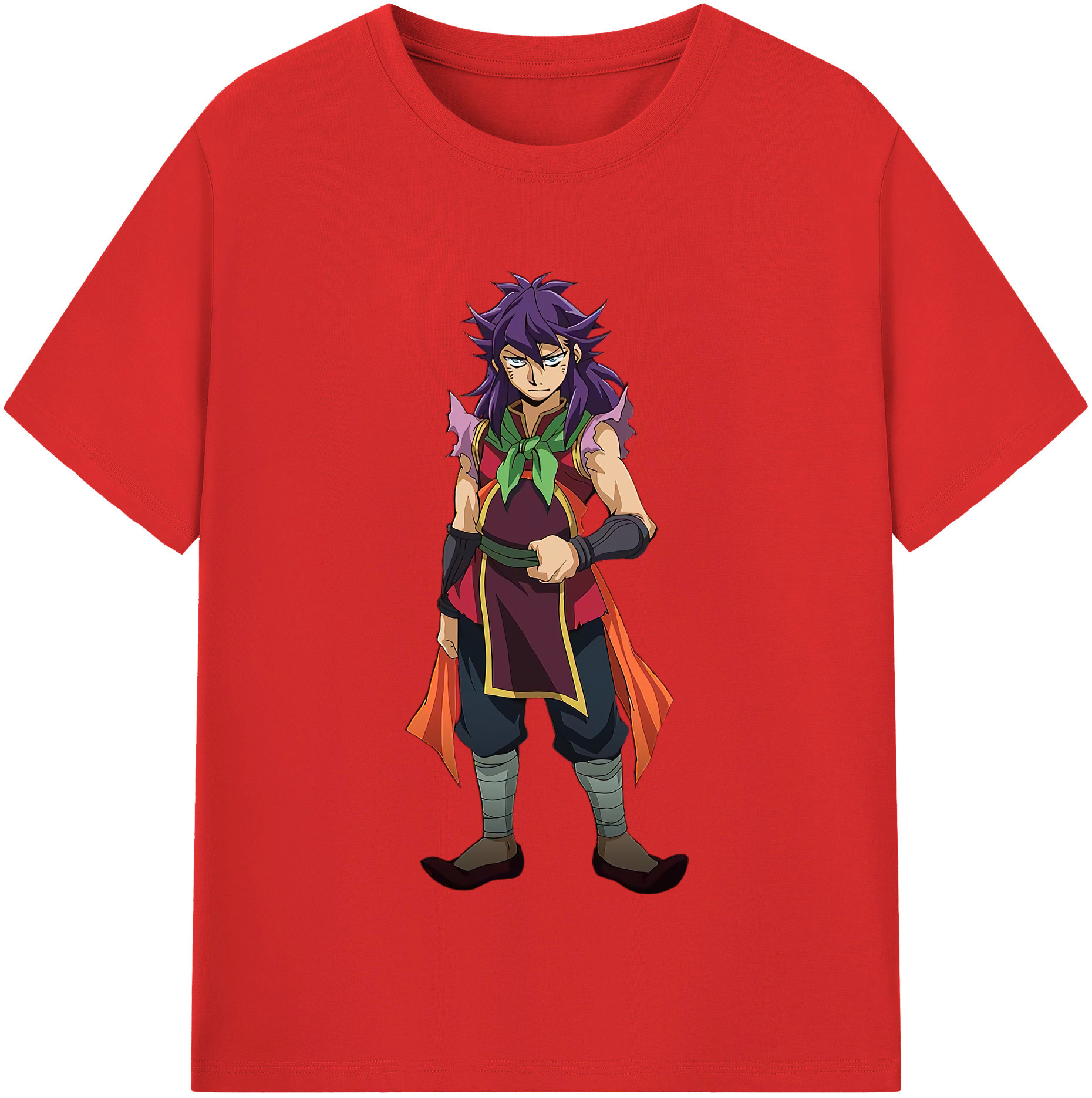 （画像用） 遊☆戯☆王 Yu-Gi-Oh! レディースカジュアルプリントTシャツ（綿100％）