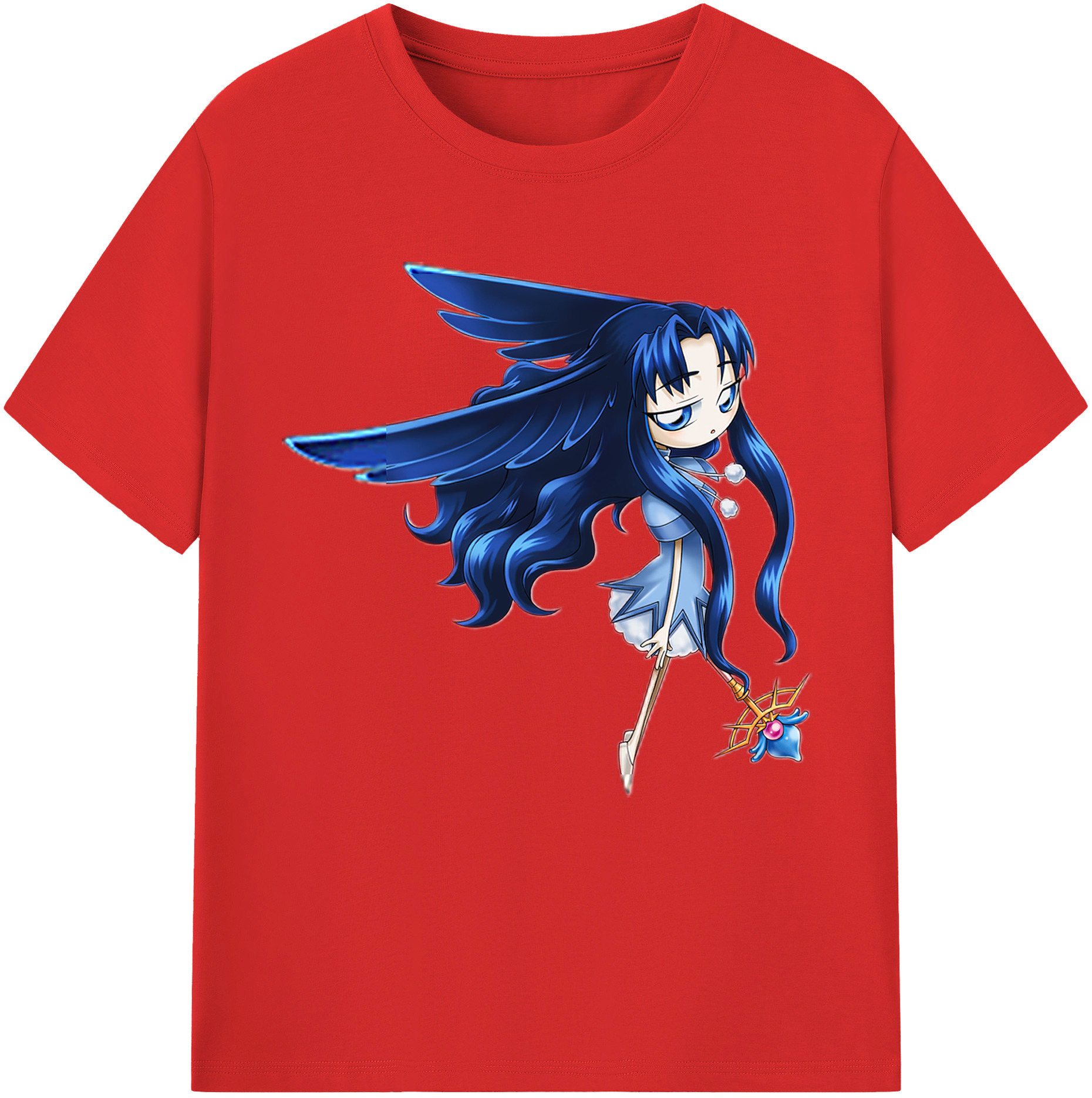 （画像用） 遊☆戯☆王 Yu-Gi-Oh! レディースカジュアルプリントTシャツ（綿100％）