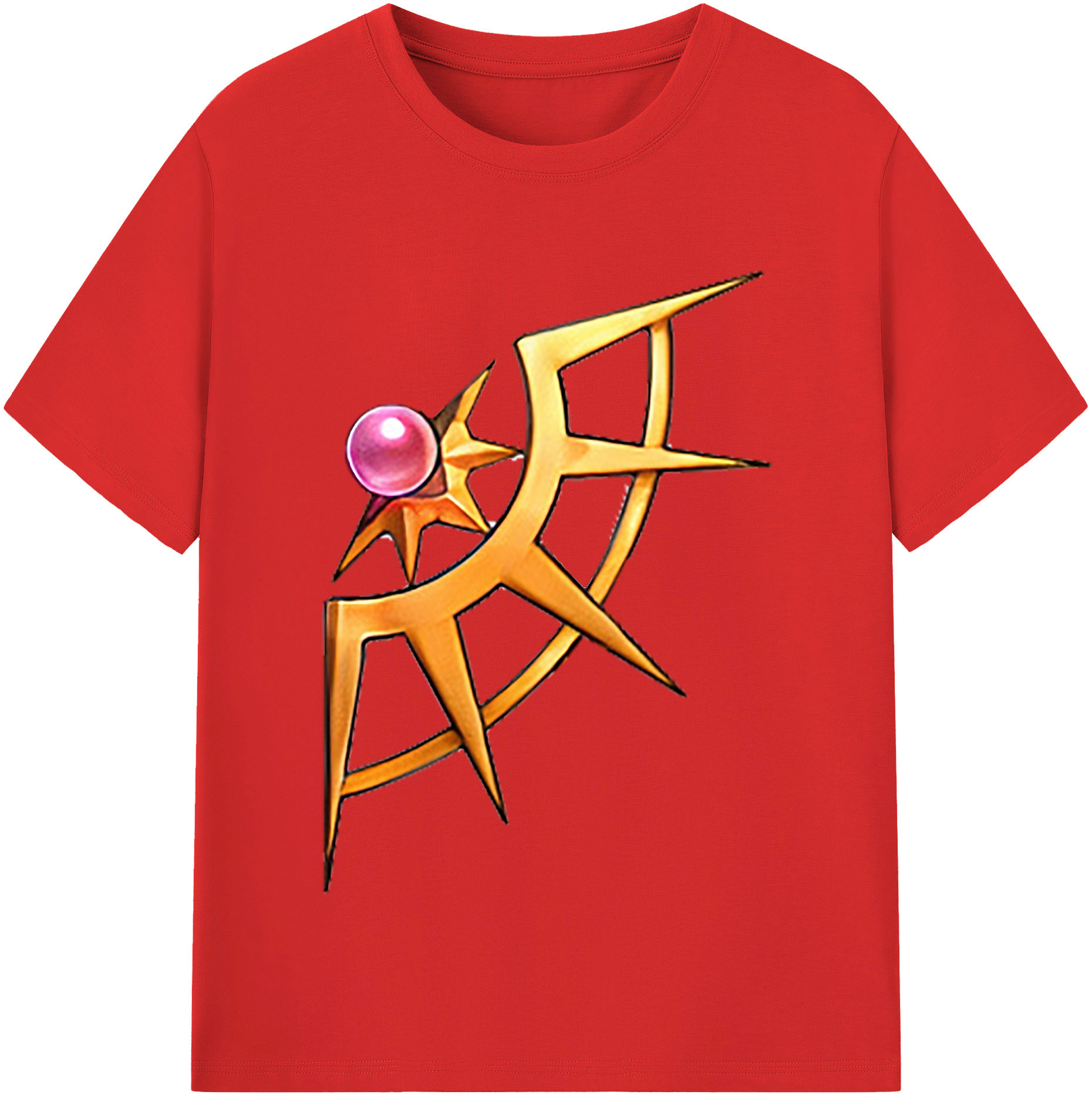 （画像用） 遊☆戯☆王 Yu-Gi-Oh! レディースカジュアルプリントTシャツ（綿100％）