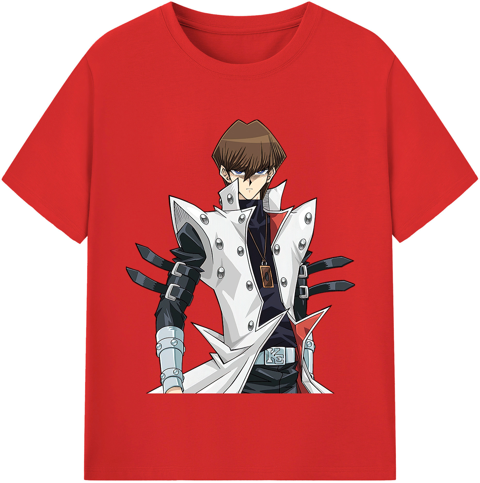 （画像用） 遊☆戯☆王 Yu-Gi-Oh! レディースカジュアルプリントTシャツ（綿100％）