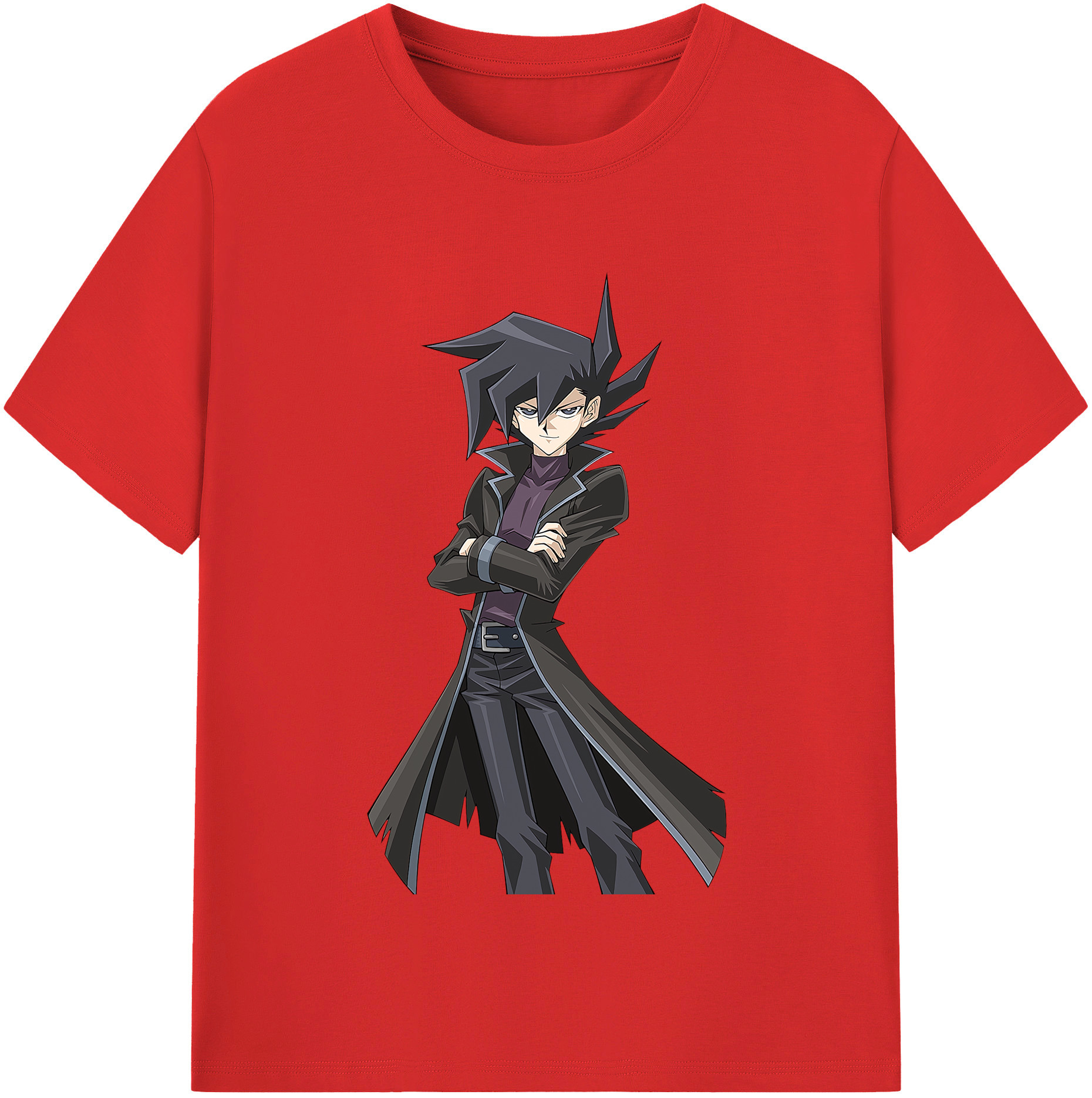 （画像用） 遊☆戯☆王 Yu-Gi-Oh! レディースカジュアルプリントTシャツ（綿100％）