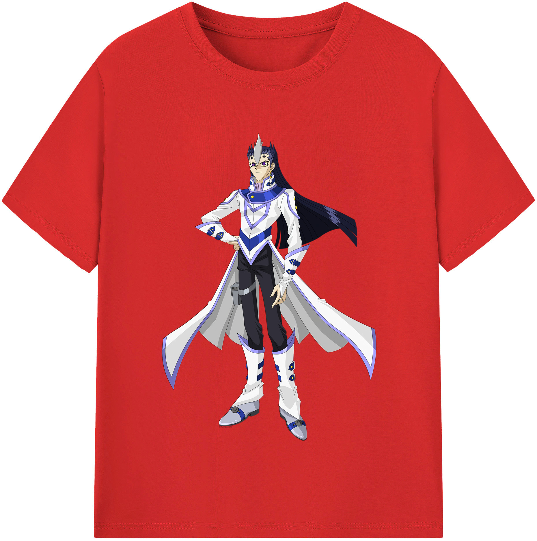 （画像用） 遊☆戯☆王 Yu-Gi-Oh! レディースカジュアルプリントTシャツ（綿100％）