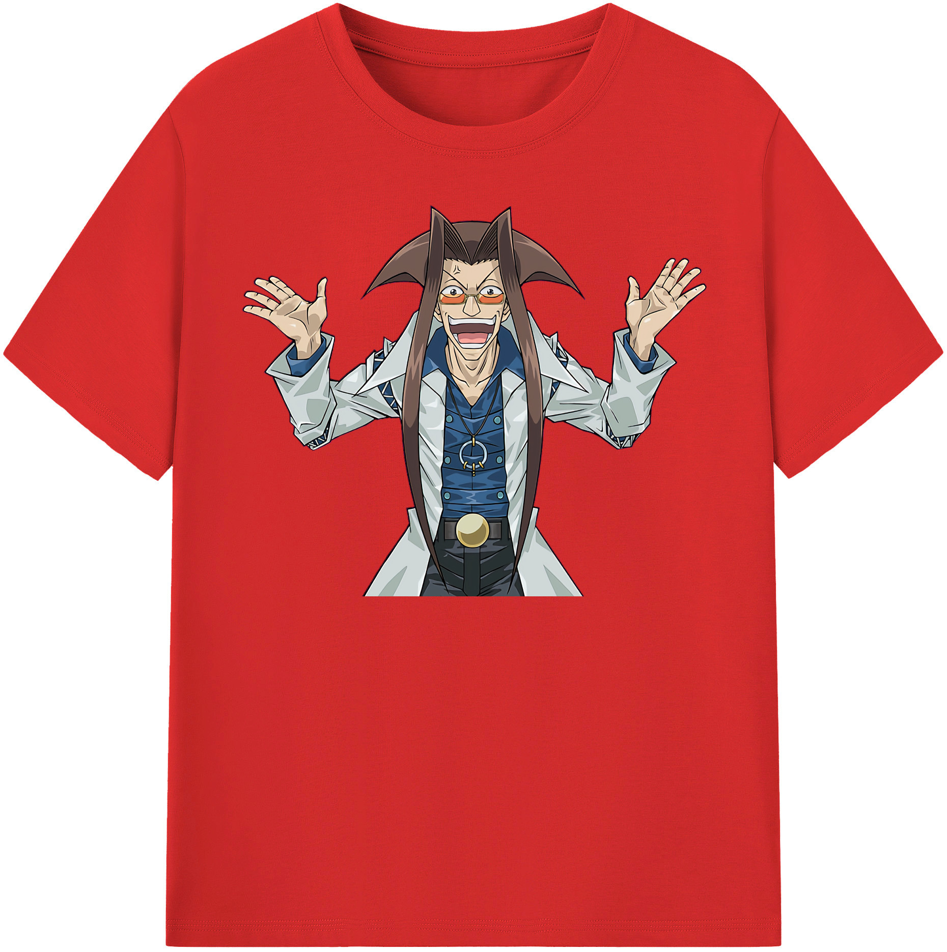 （画像用） 遊☆戯☆王 Yu-Gi-Oh! レディースカジュアルプリントTシャツ（綿100％）