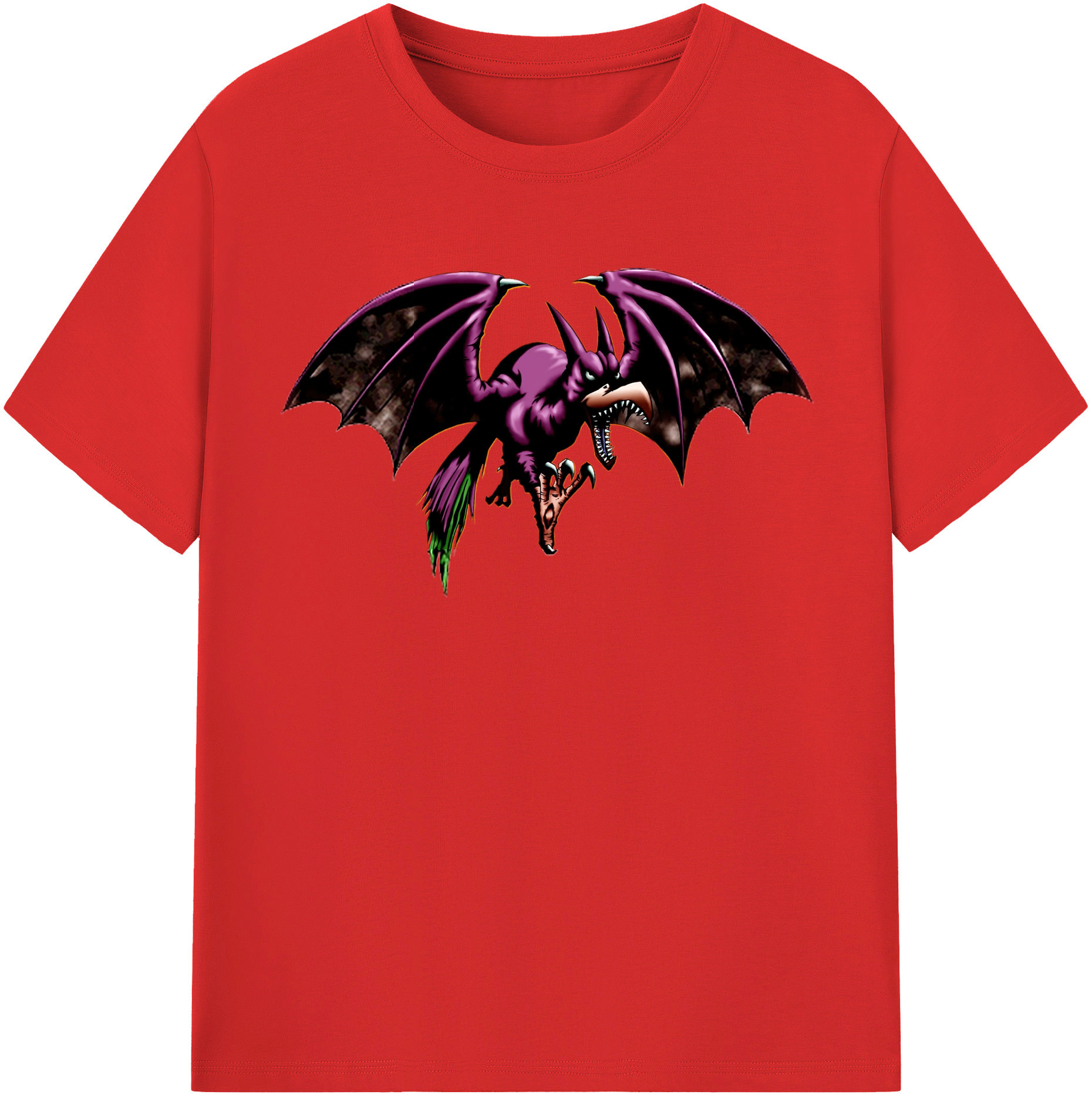 （画像用） 遊☆戯☆王 Yu-Gi-Oh! レディースカジュアルプリントTシャツ（綿100％）