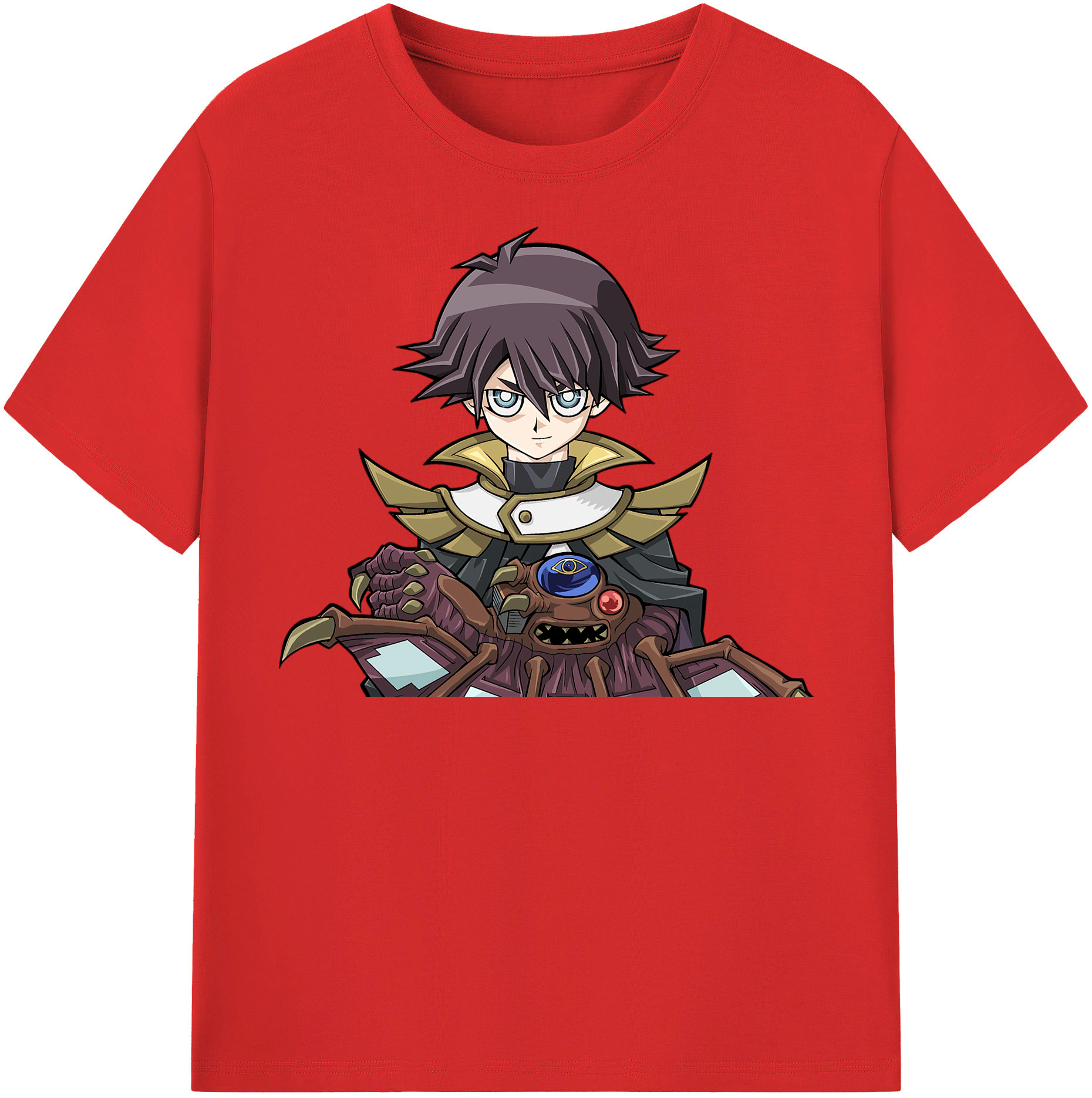 （画像用） 遊☆戯☆王 Yu-Gi-Oh! レディースカジュアルプリントTシャツ（綿100％）