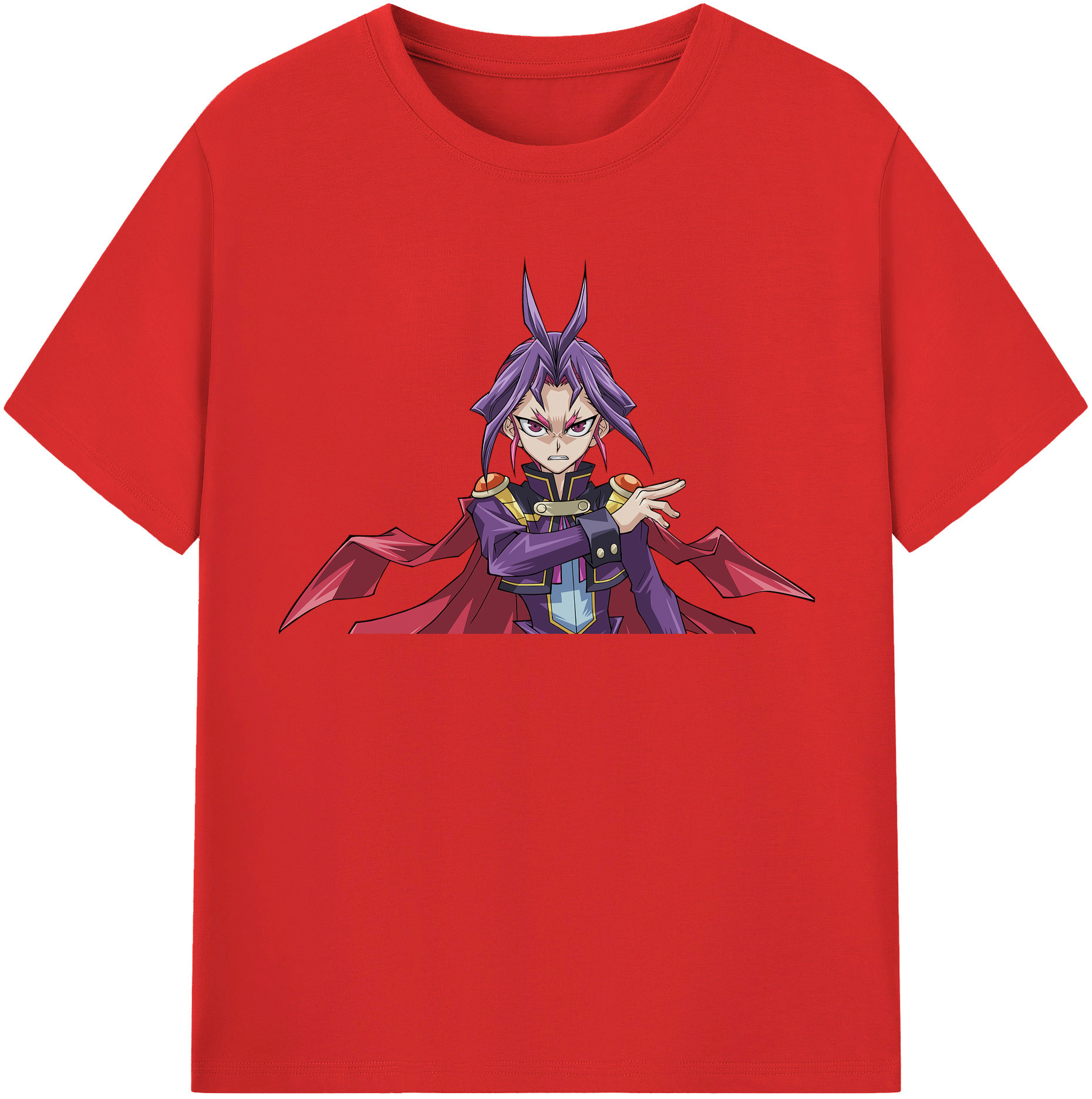 （画像用） 遊☆戯☆王 Yu-Gi-Oh! レディースカジュアルプリントTシャツ（綿100％）