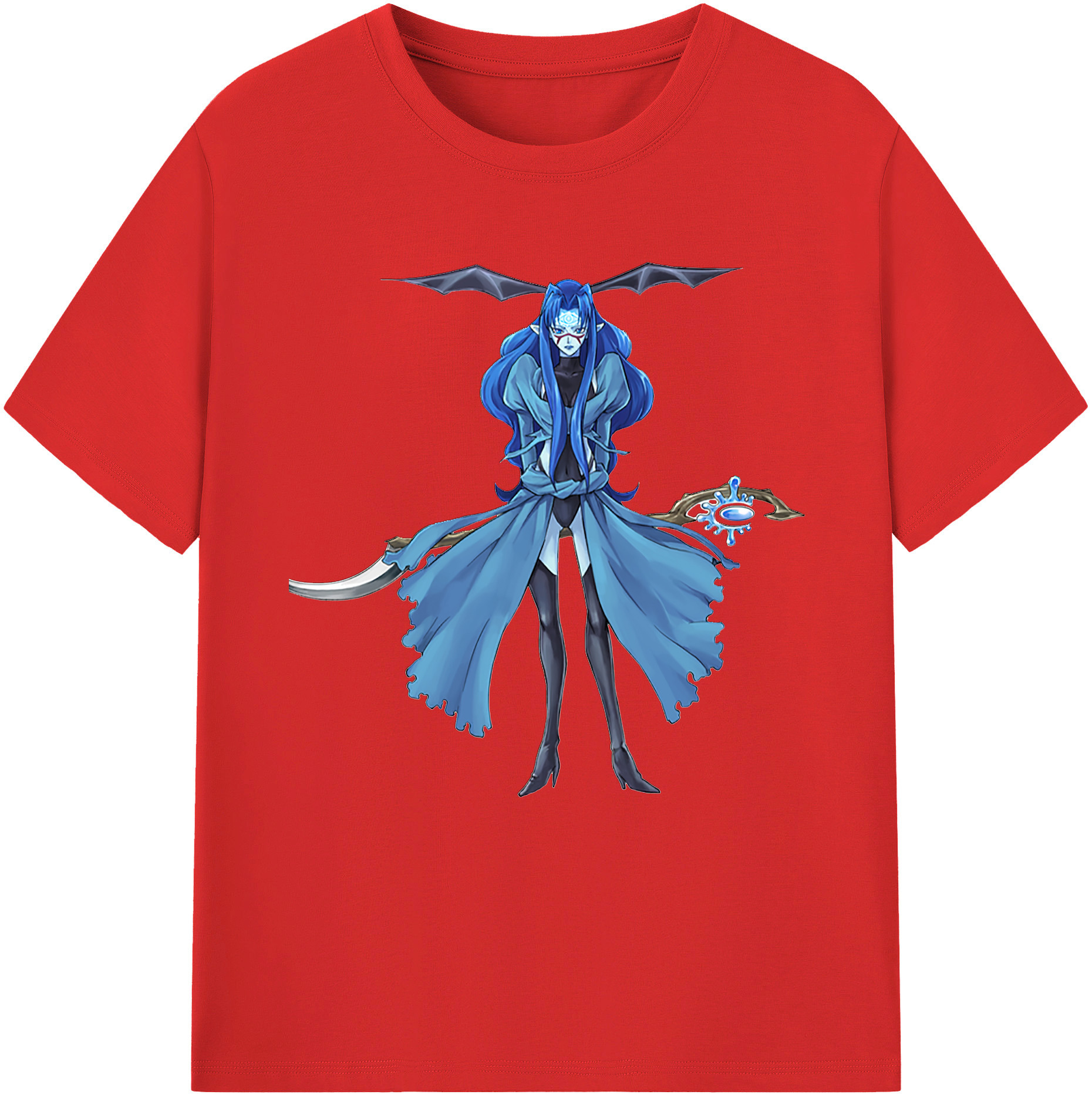 （画像用） 遊☆戯☆王 Yu-Gi-Oh! レディースカジュアルプリントTシャツ（綿100％）