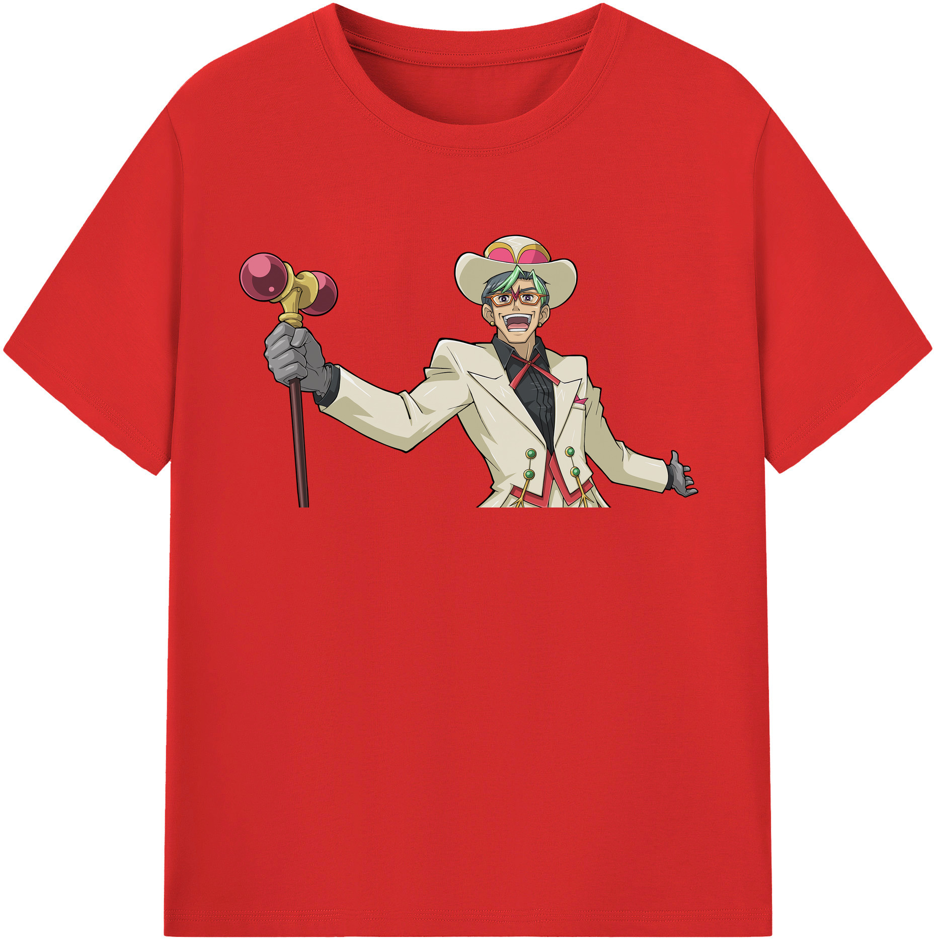 （画像用） 遊☆戯☆王 Yu-Gi-Oh! レディースカジュアルプリントTシャツ（綿100％）