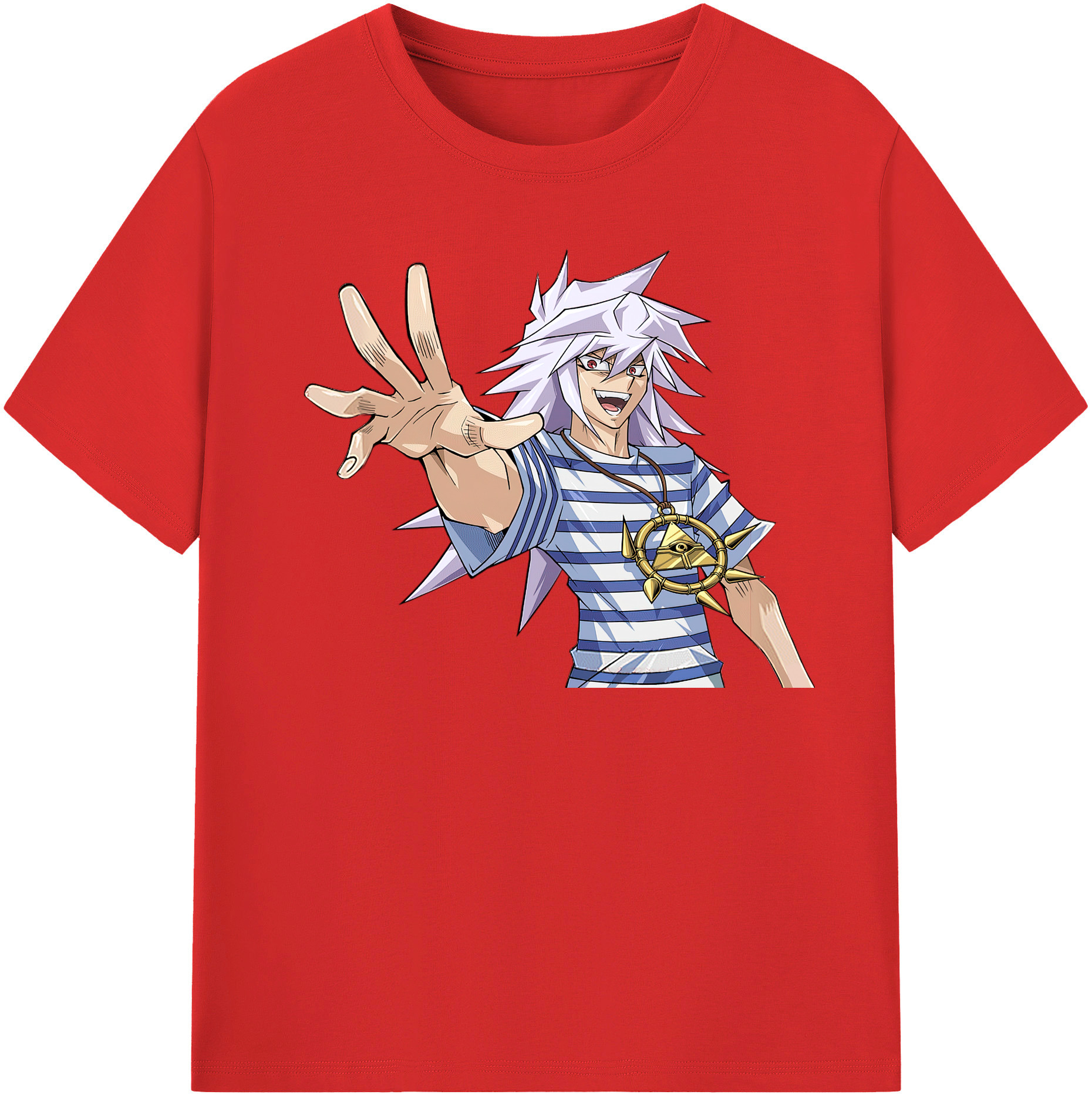 （画像用） 遊☆戯☆王 Yu-Gi-Oh! レディースカジュアルプリントTシャツ（綿100％）